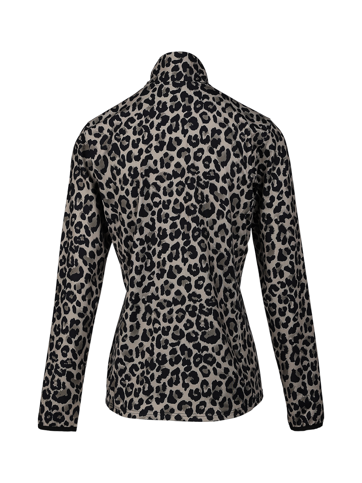 Rodia-Print Women Snow Fleece | Black