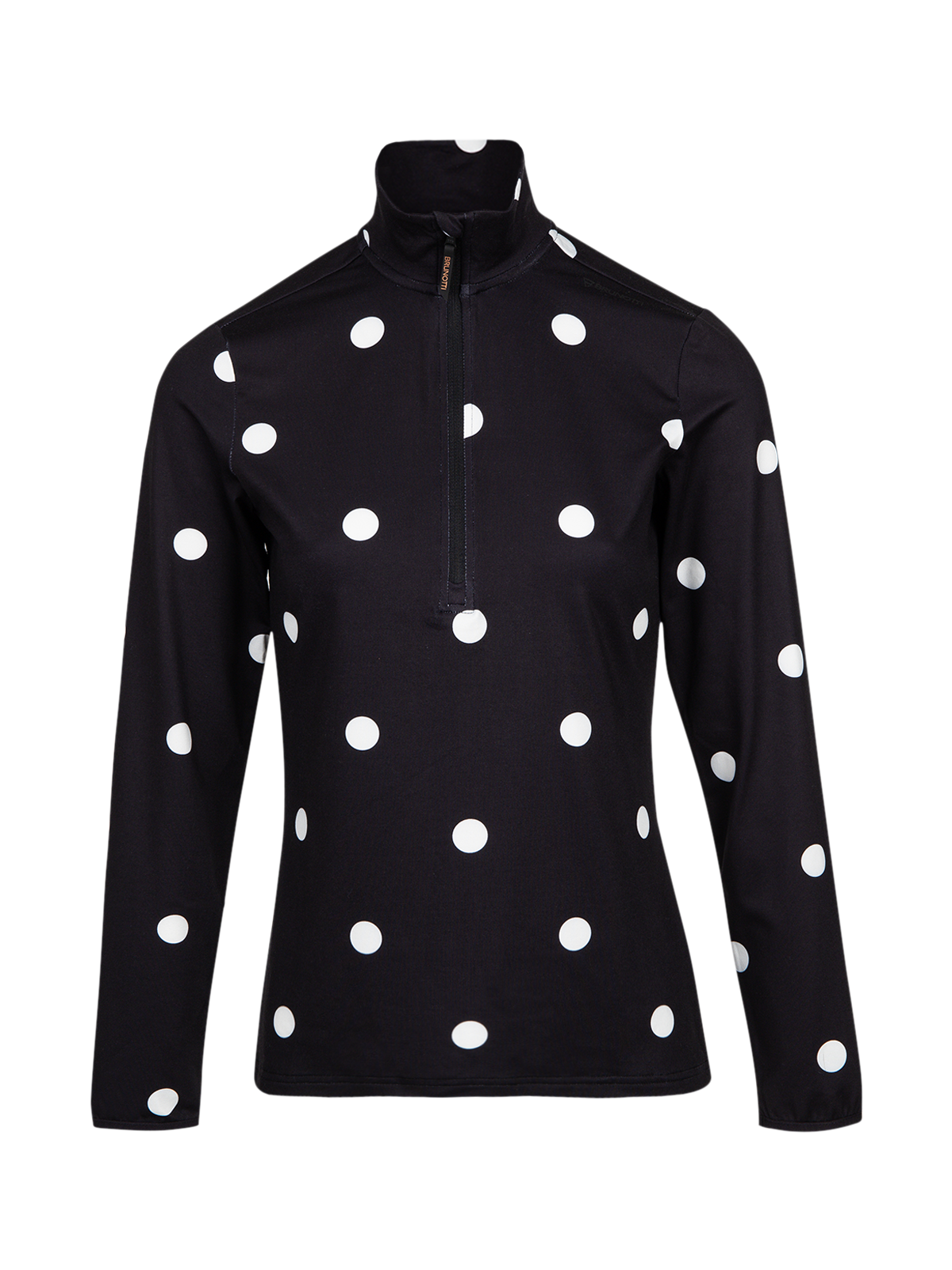 Rodika-Dot Women Snow Fleece | Black