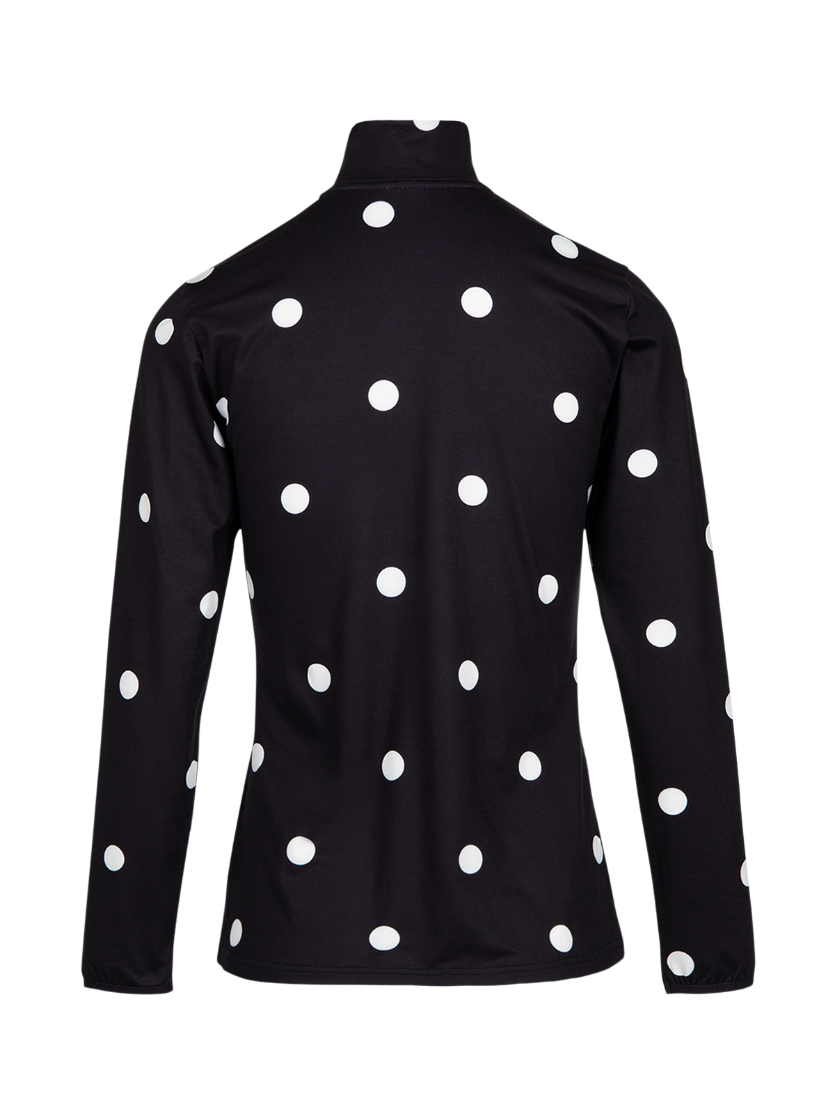 Rodika-Dot Women Snow Fleece | Black