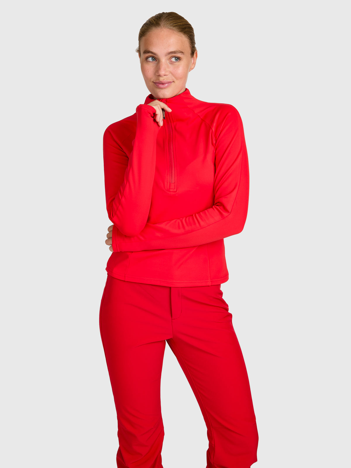 Sanna Women Snow Fleece | True Red