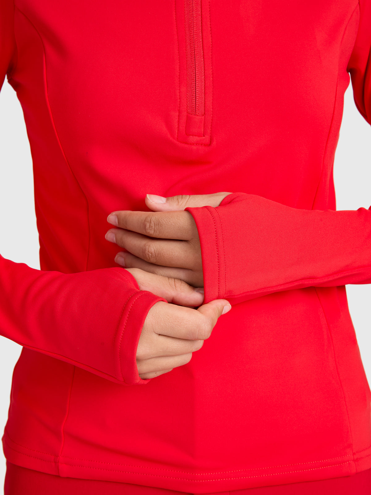 Sanna Women Snow Fleece | True Red
