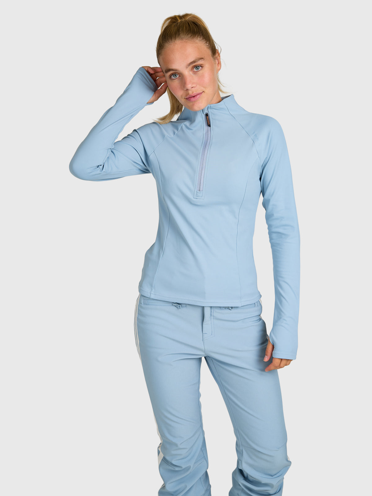 Sanna Women Snow Fleece | Pale Blue