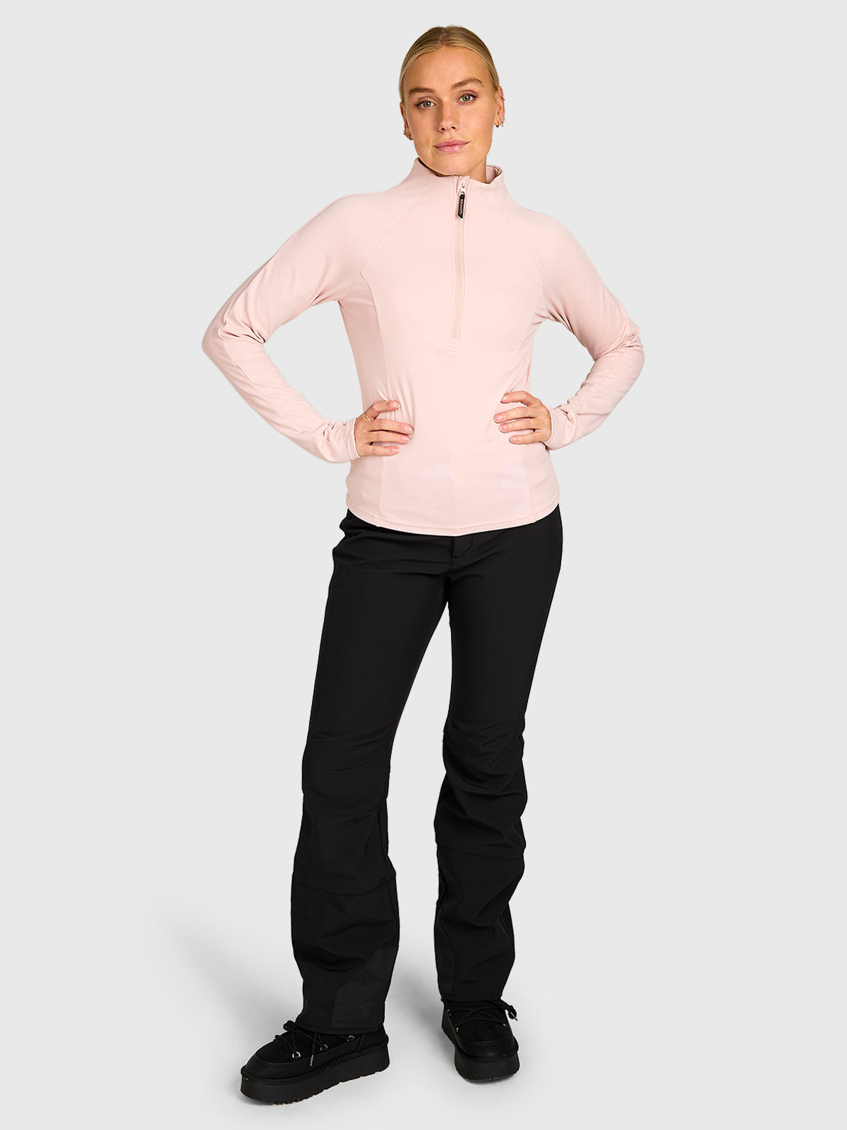 Sanna Women Snow Fleece | Sepia Rose