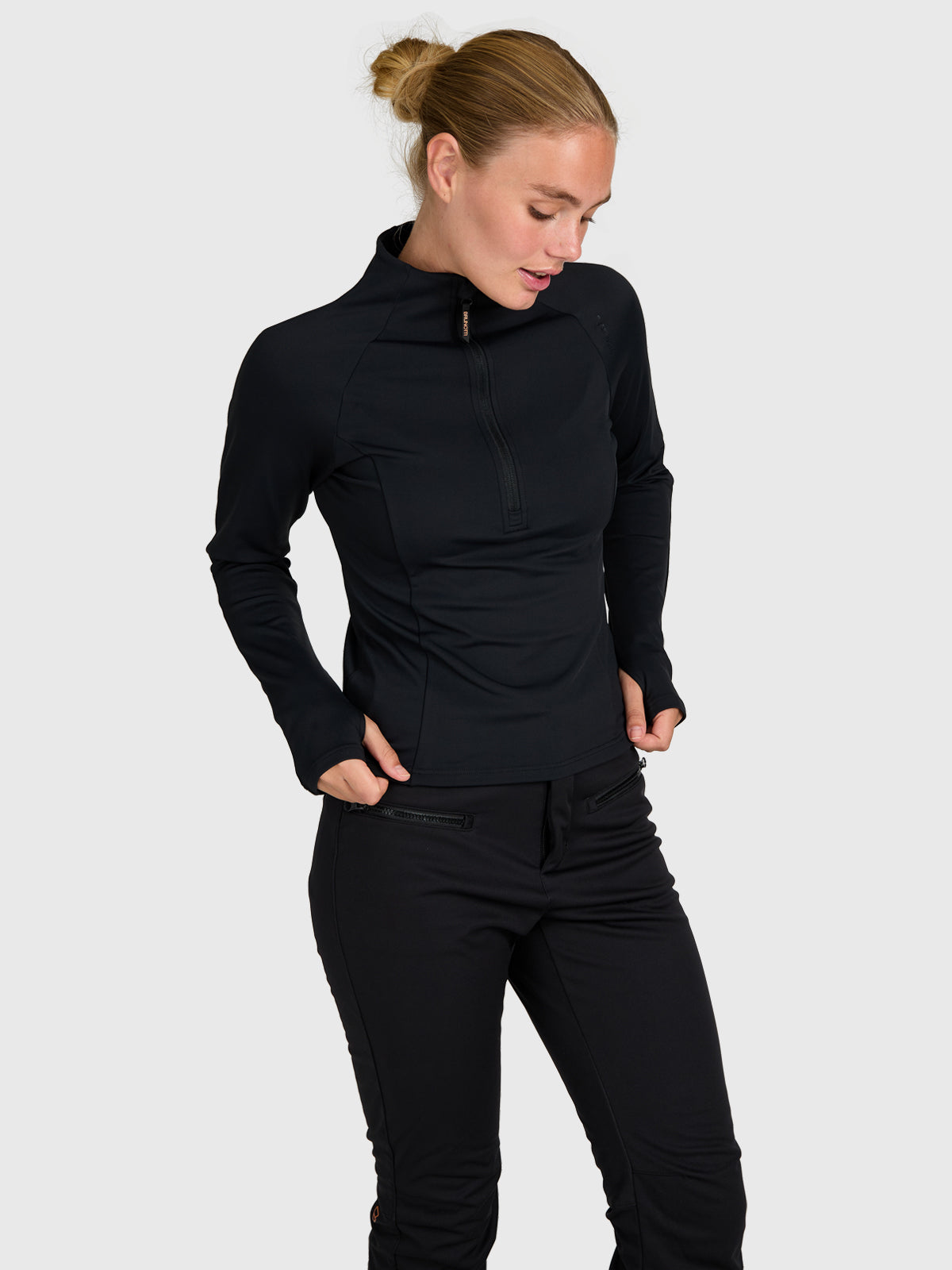 Sanna Women Snow Fleece | Black