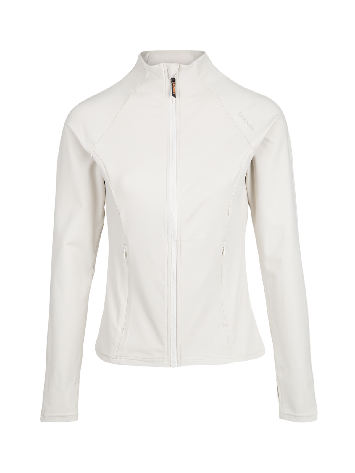 Sanna-Zip Women Snow Fleece | Moonbeam