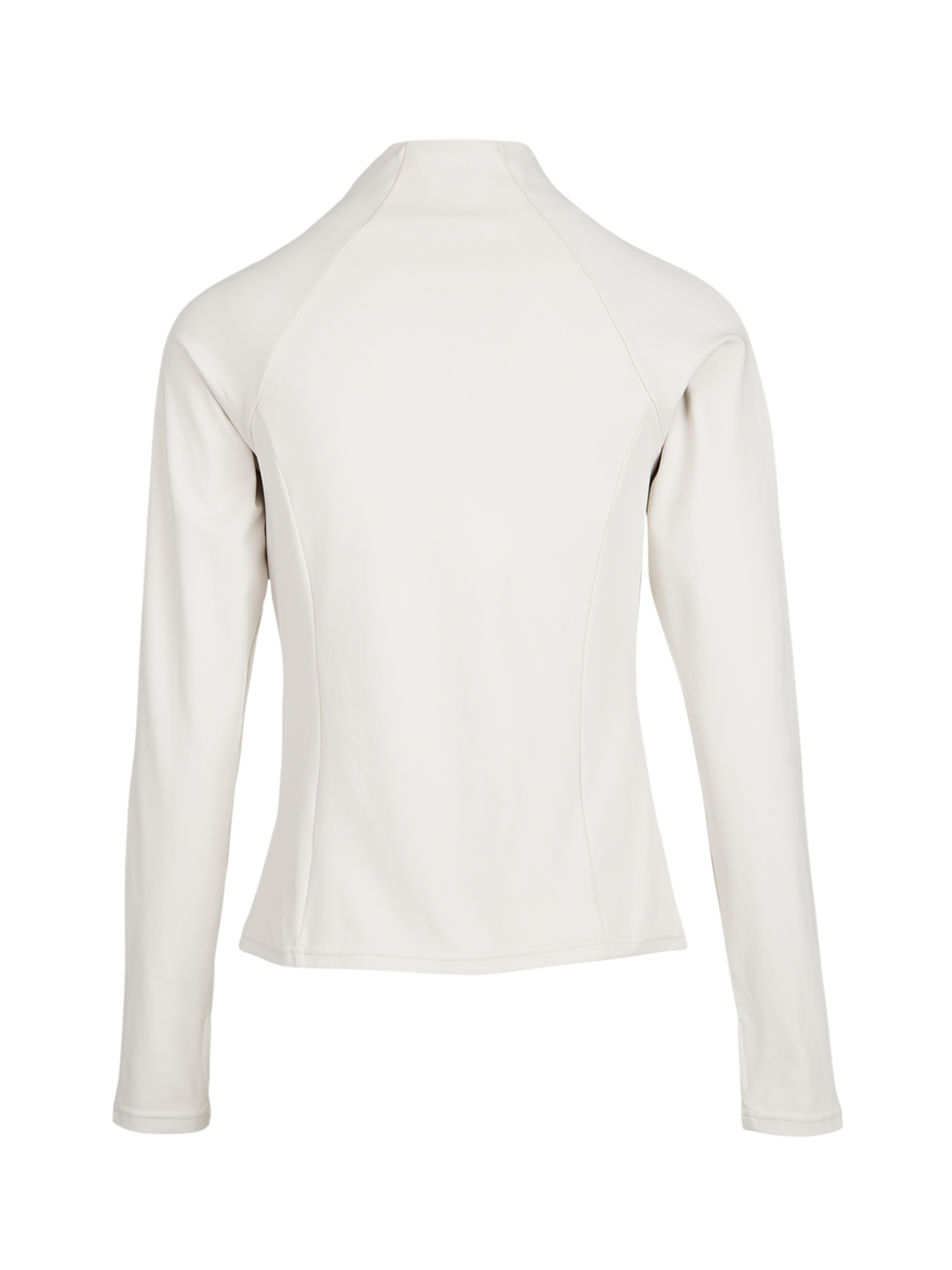 Sanna-Zip Women Snow Fleece | Moonbeam