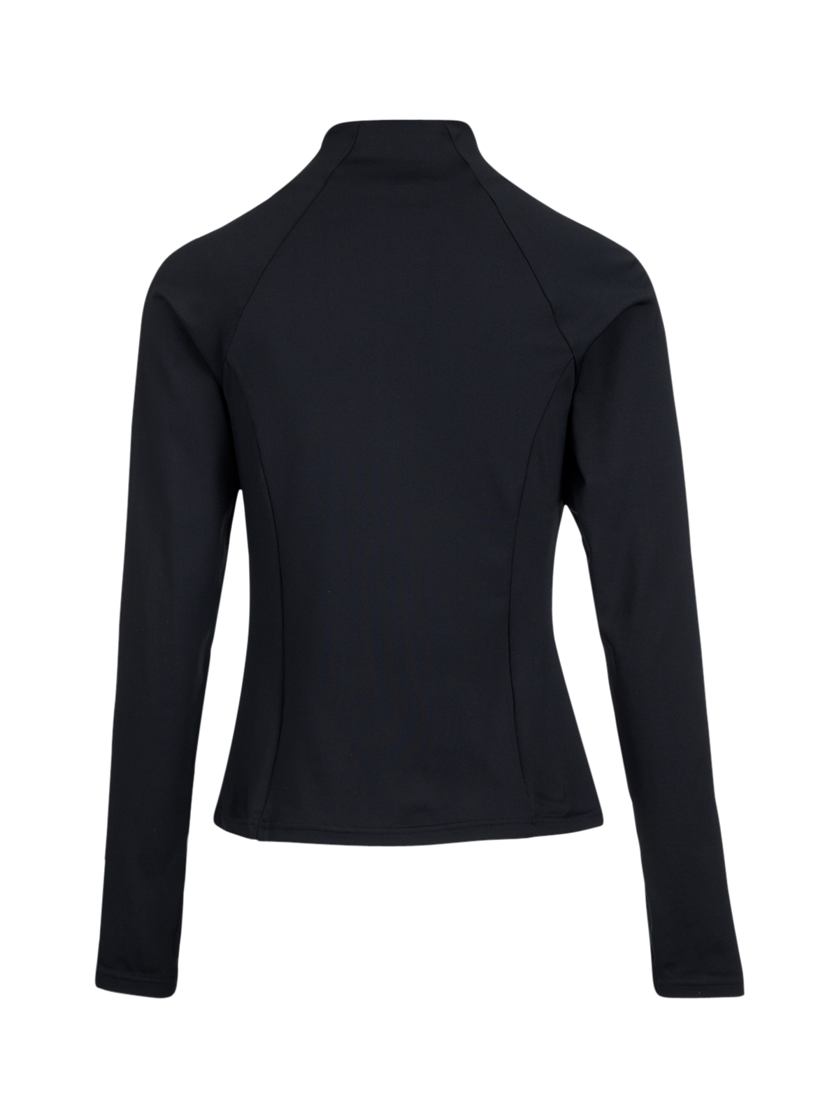 Sanna-Zip Women Snow Fleece | Black