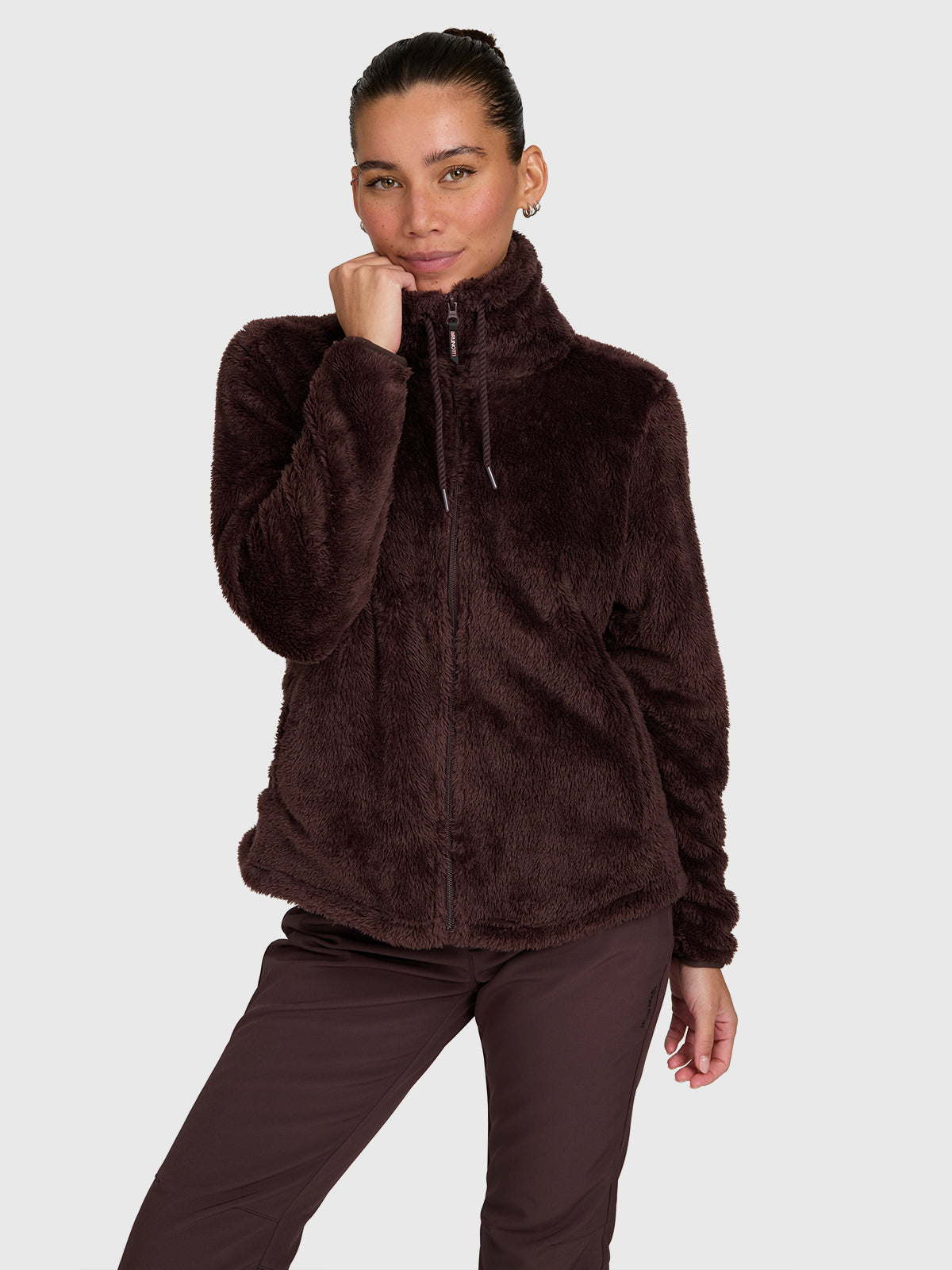Cecile Women Fleece | Raisin
