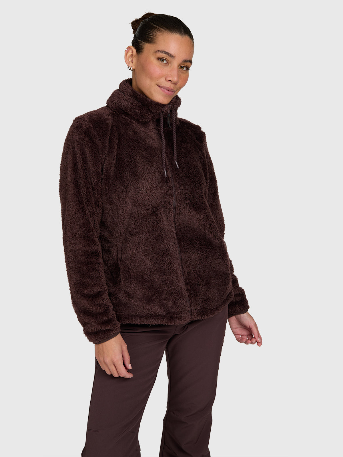 Cecile Women Fleece | Raisin