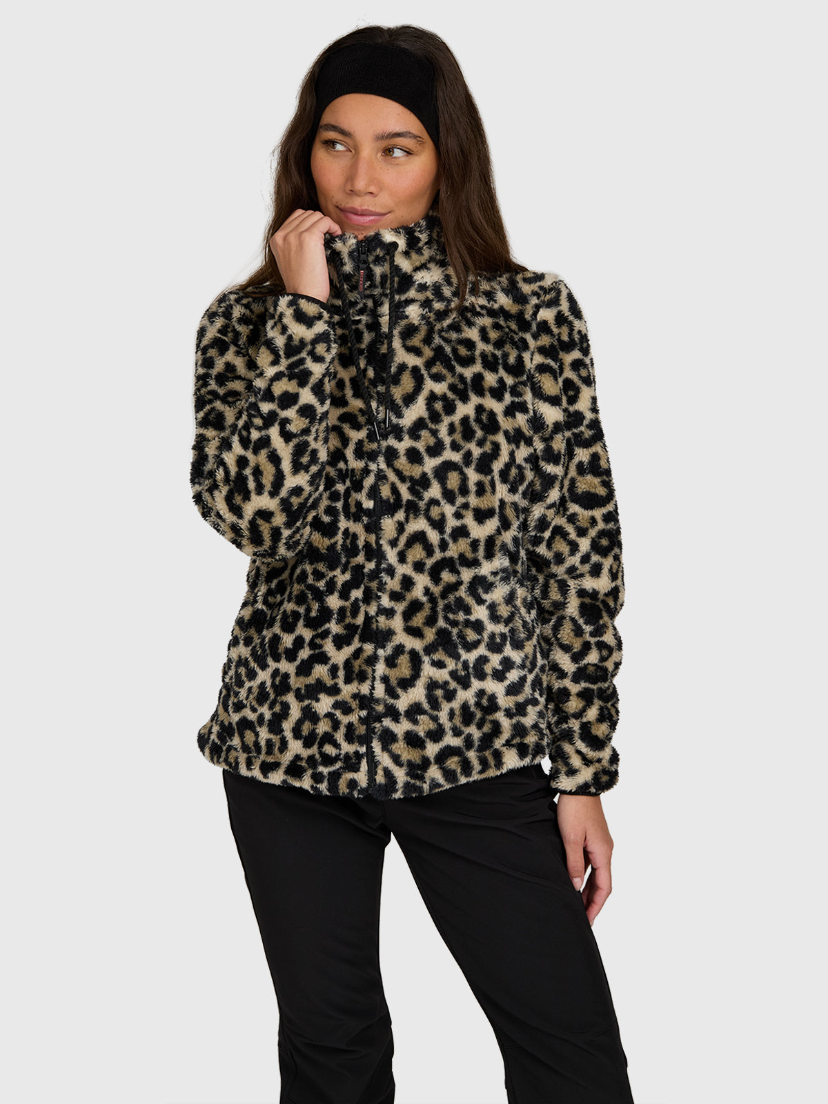 Cecile-Print Women Fleece | Wild Thing Fungi