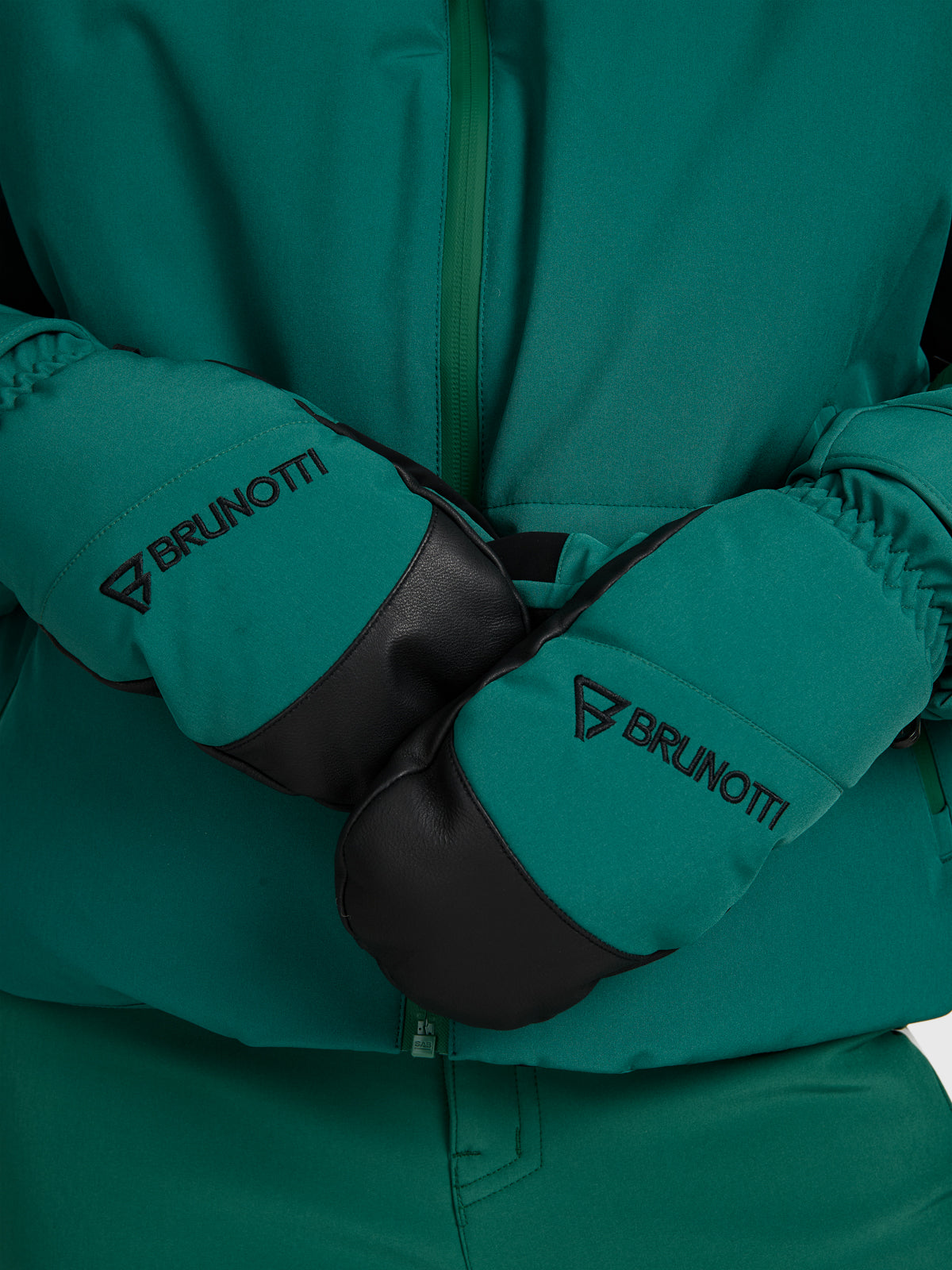 Mittylee Women Snow Gloves | Hunter Green