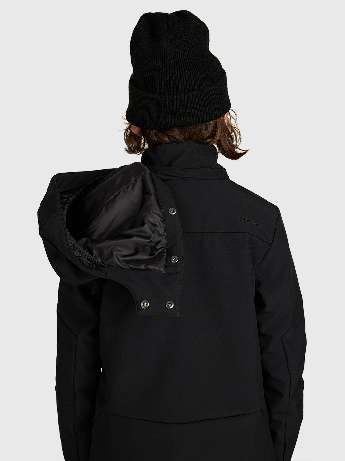 Marsalos Boys Softshell Jacket Snow | Black