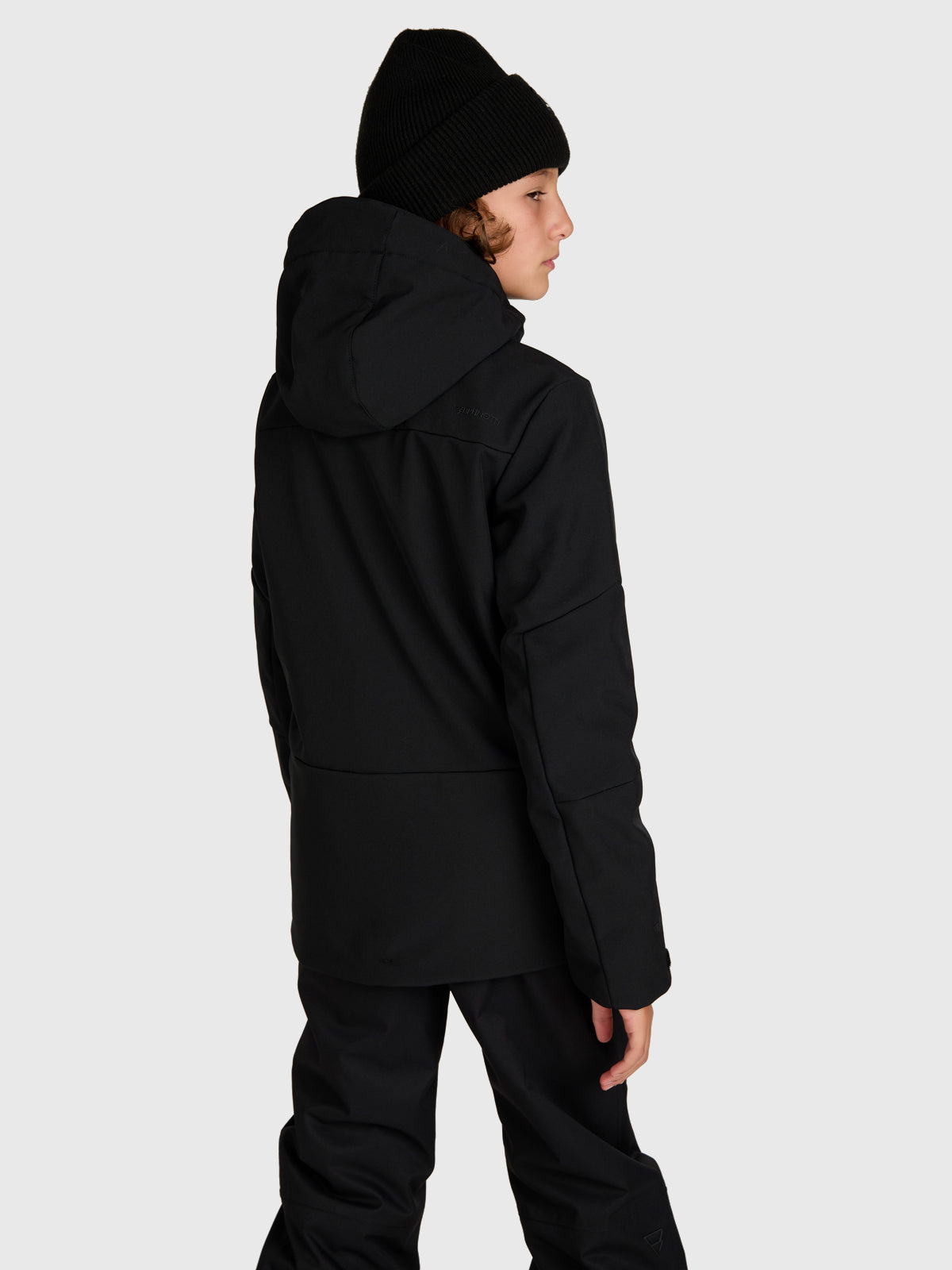 Marsalos Boys Softshell Jacket Snow | Black