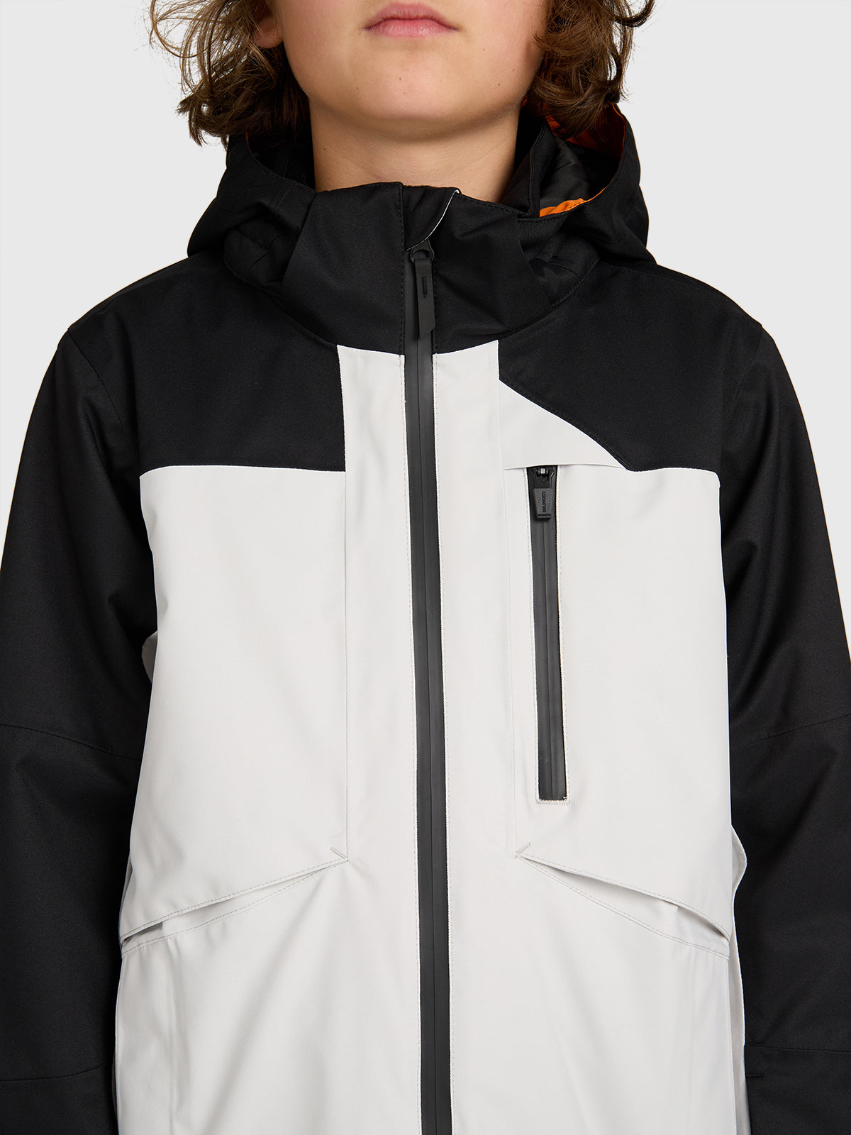 Kanishery Boys Snow Jacket | Soft Grey