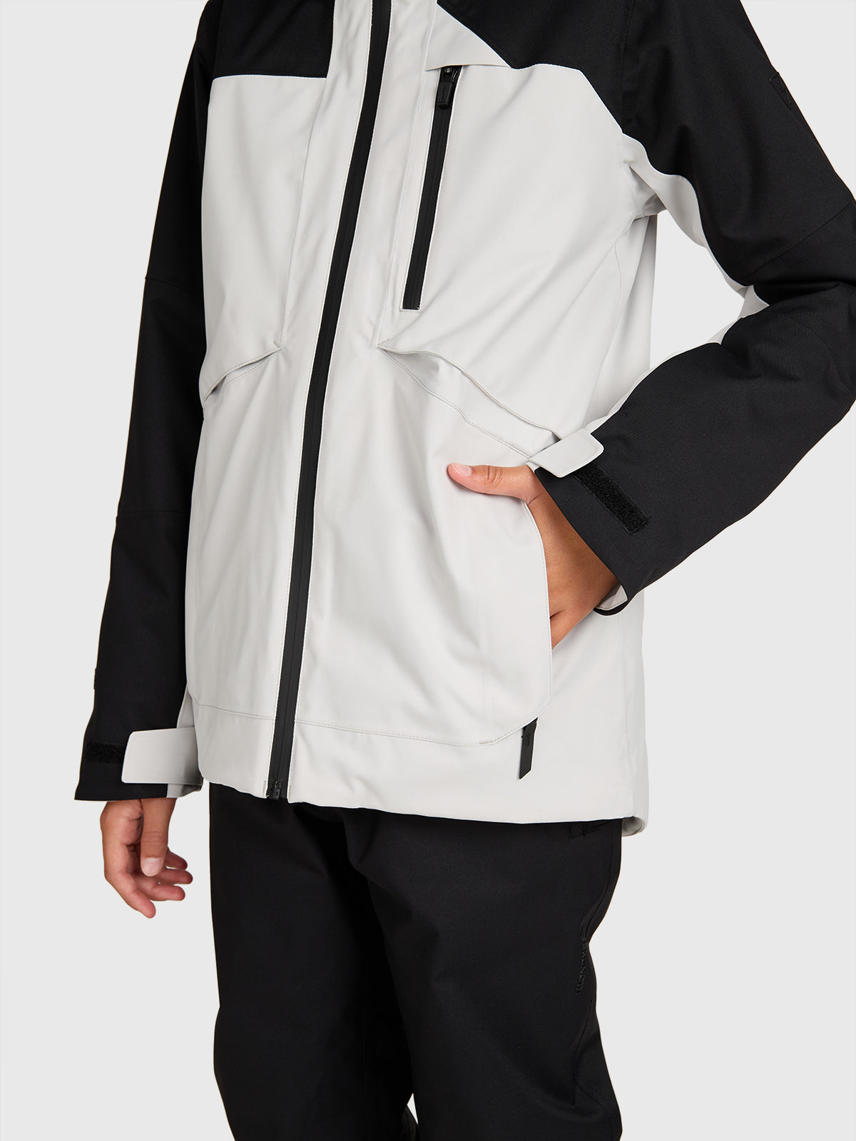 Kanishery Boys Snow Jacket | Soft Grey