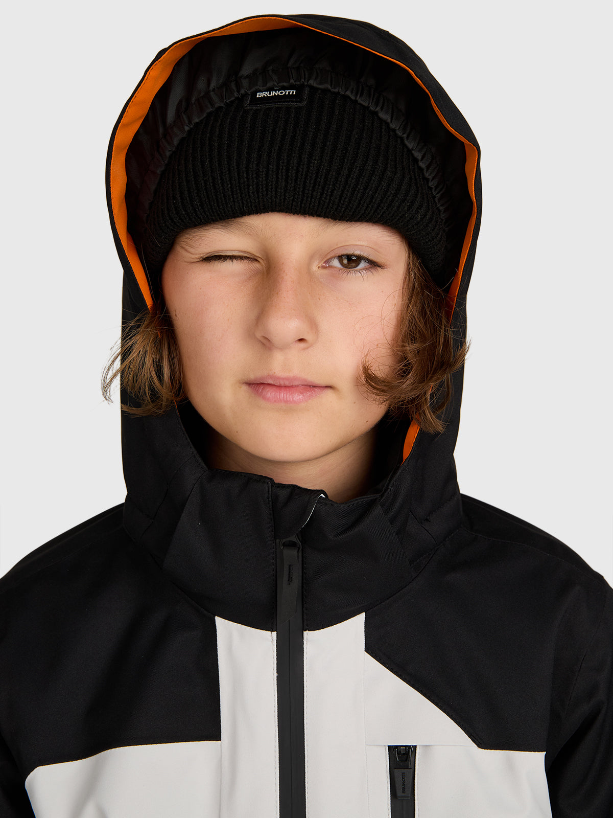 Kanishery Boys Snow Jacket | Soft Grey