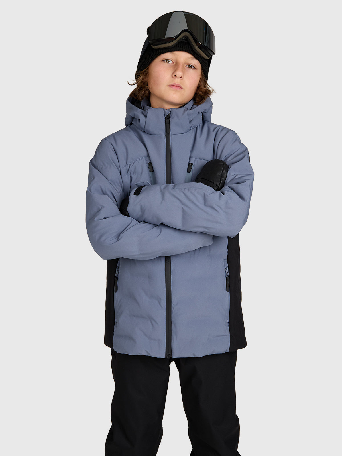 Sinclairy Boys Snow Jacket | Grey Sky