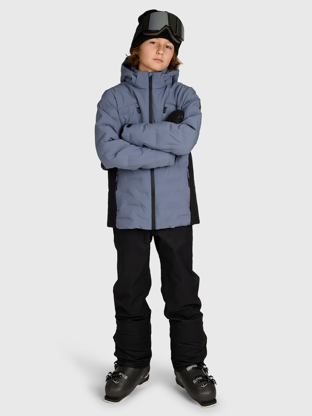 Sinclairy Boys Snow Jacket | Grey Sky