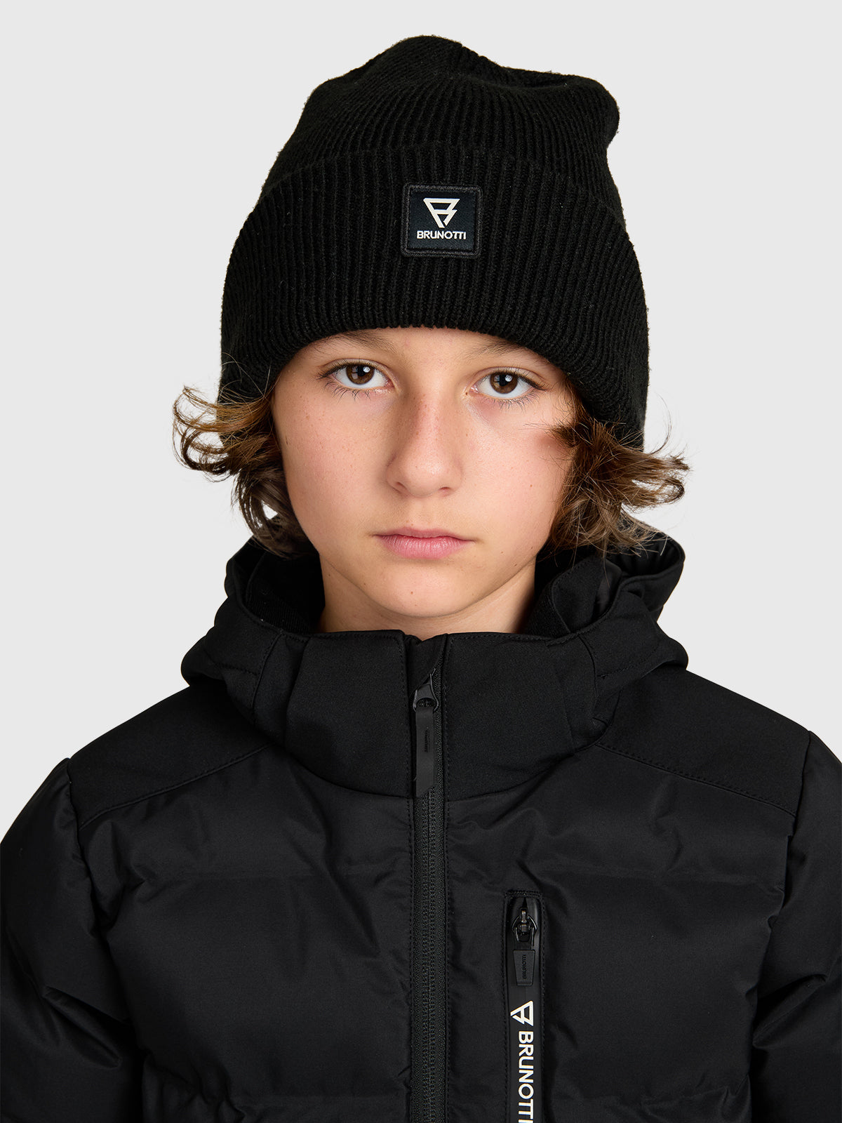Stormyn Boys Snow Jacket | Black