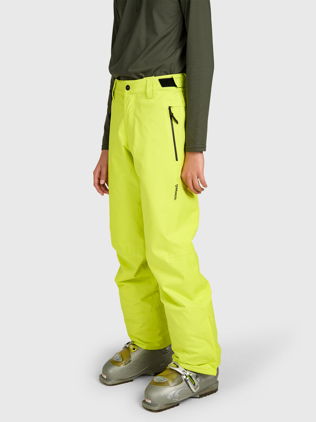 Footraily Boys Snow Pants | Acid Lime