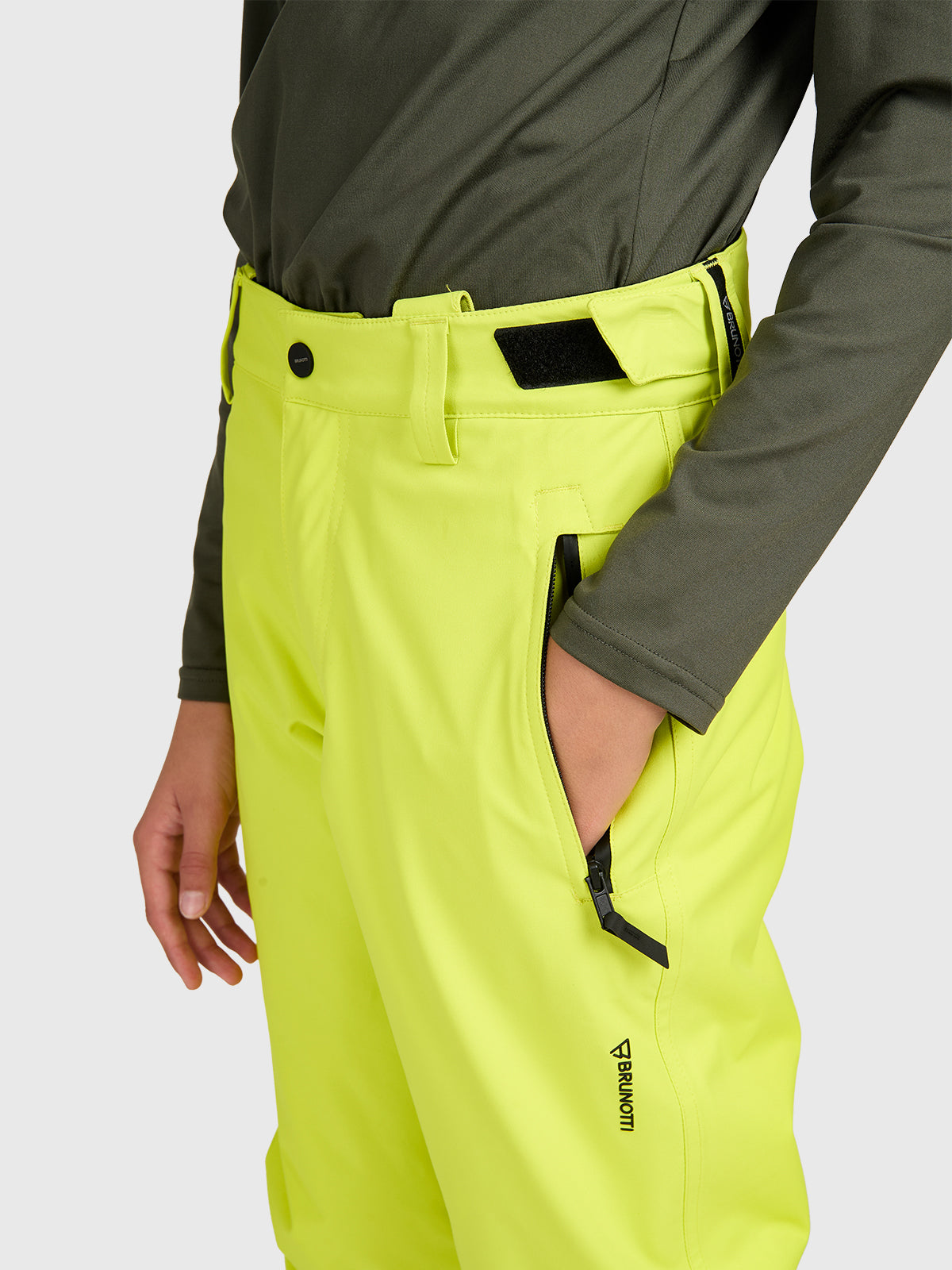 Footraily Boys Snow Pants | Acid Lime