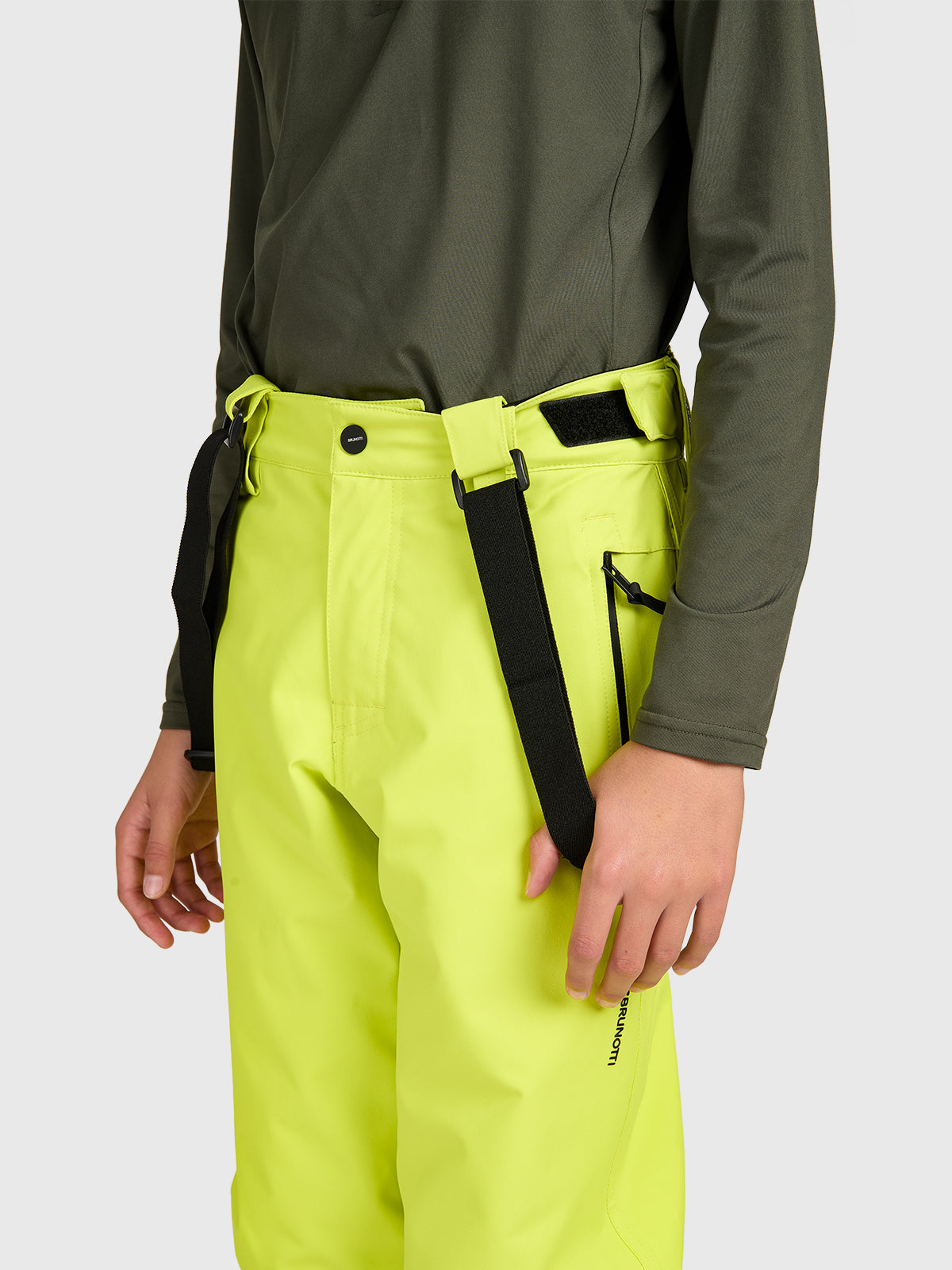 Footraily Boys Snow Pants | Acid Lime