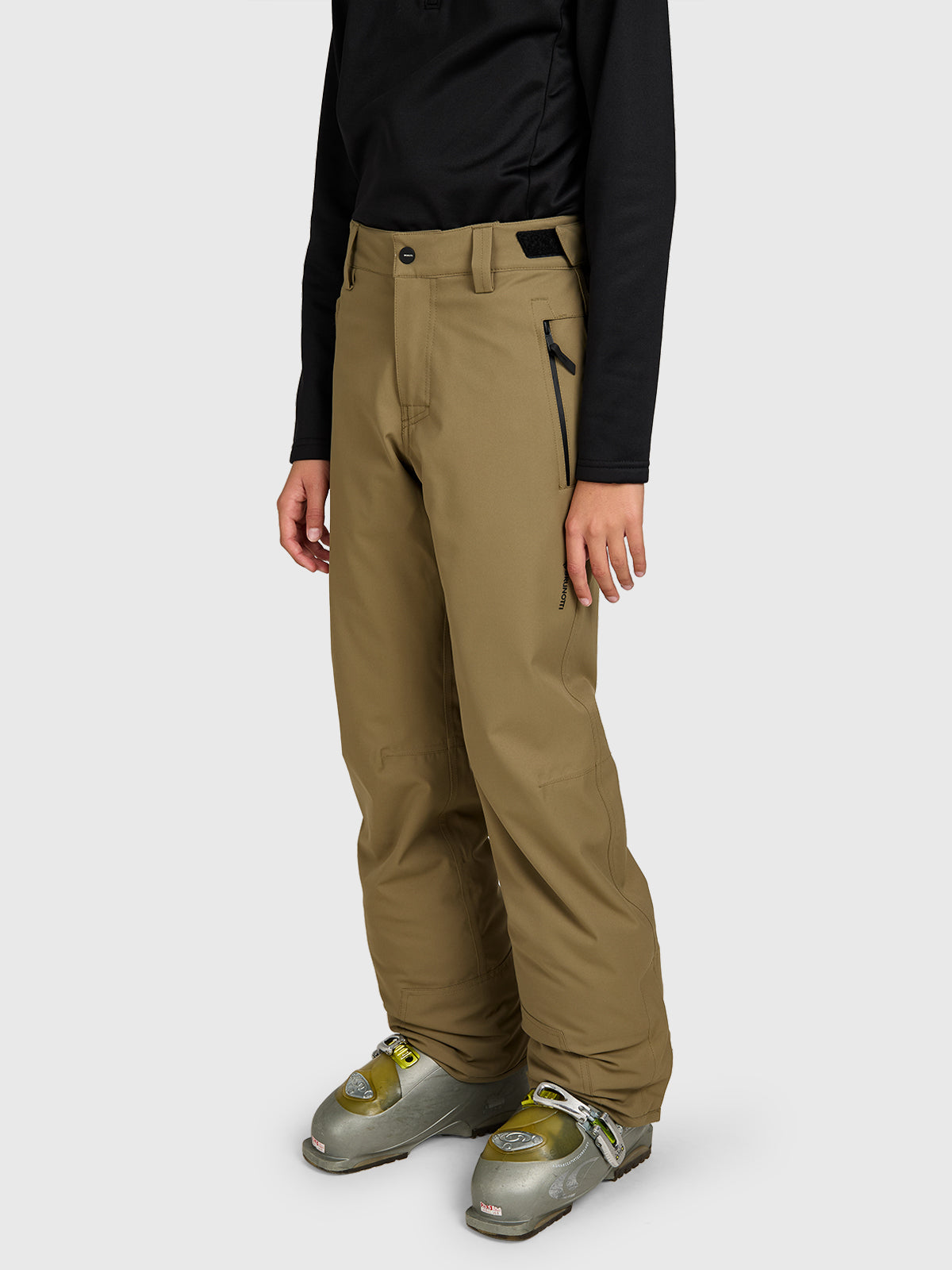 Footraily Boys Snow Pants | Dusky Green