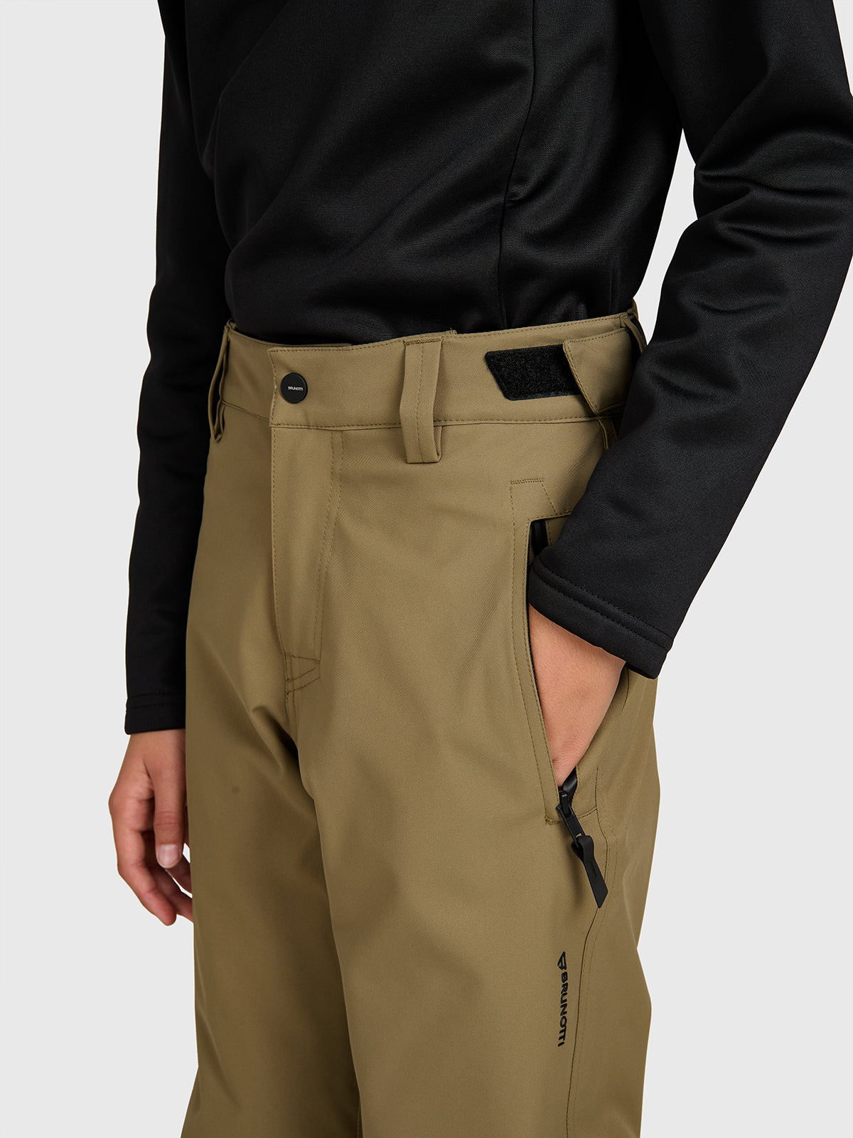 Footraily Boys Snow Pants | Dusky Green