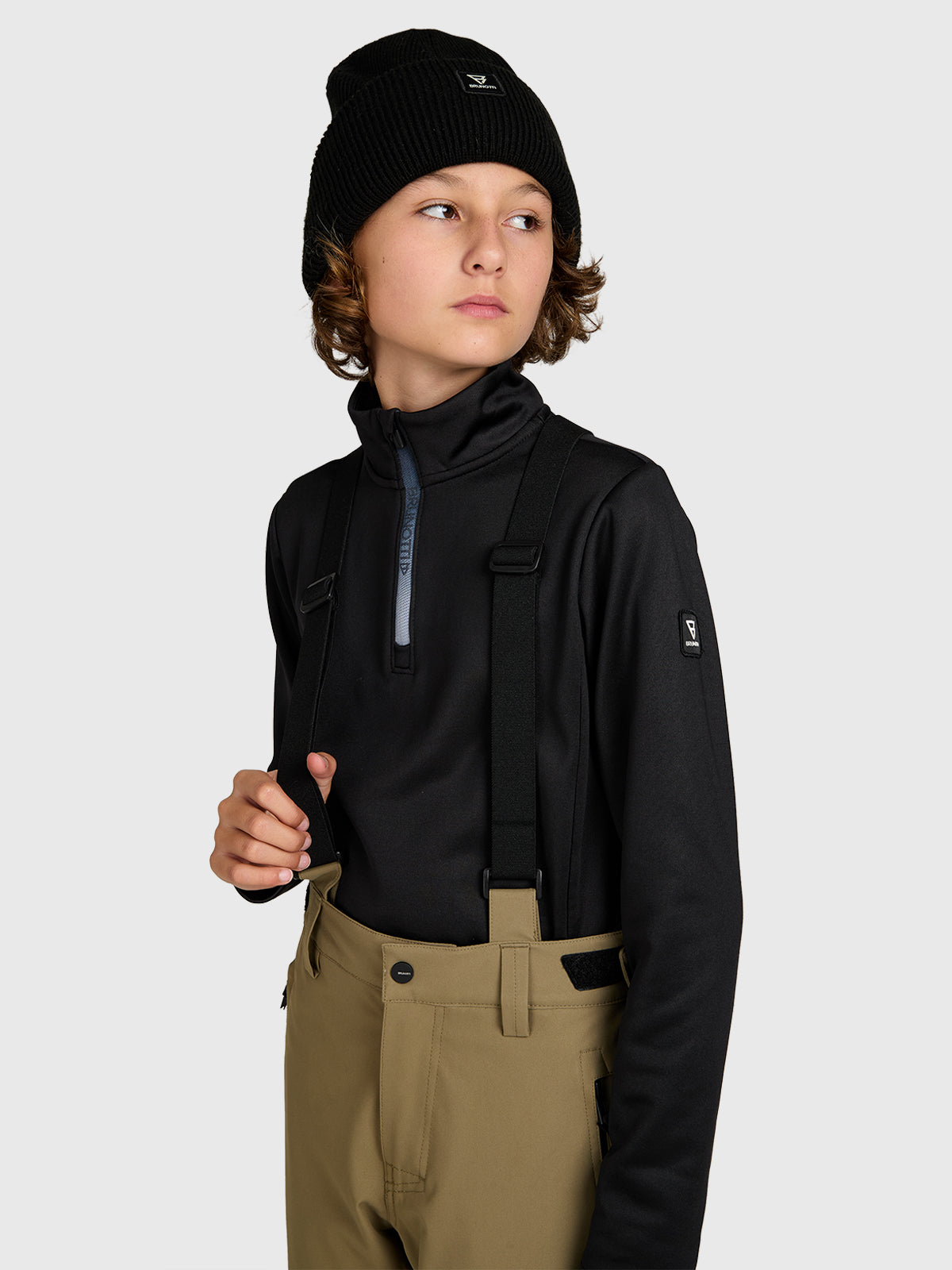 Footraily Boys Snow Pants | Dusky Green
