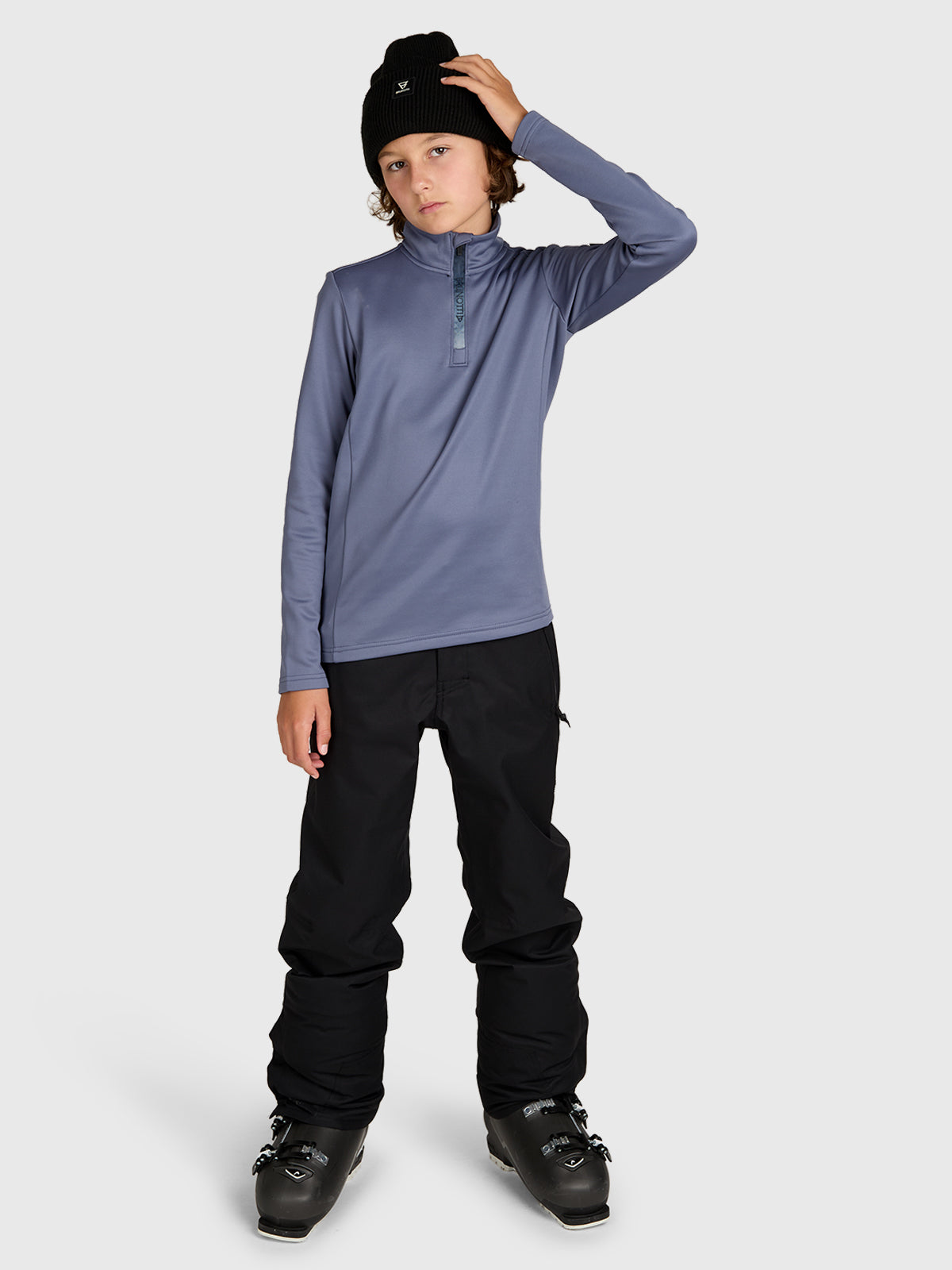 Footraily Boys Snow Pants | Black
