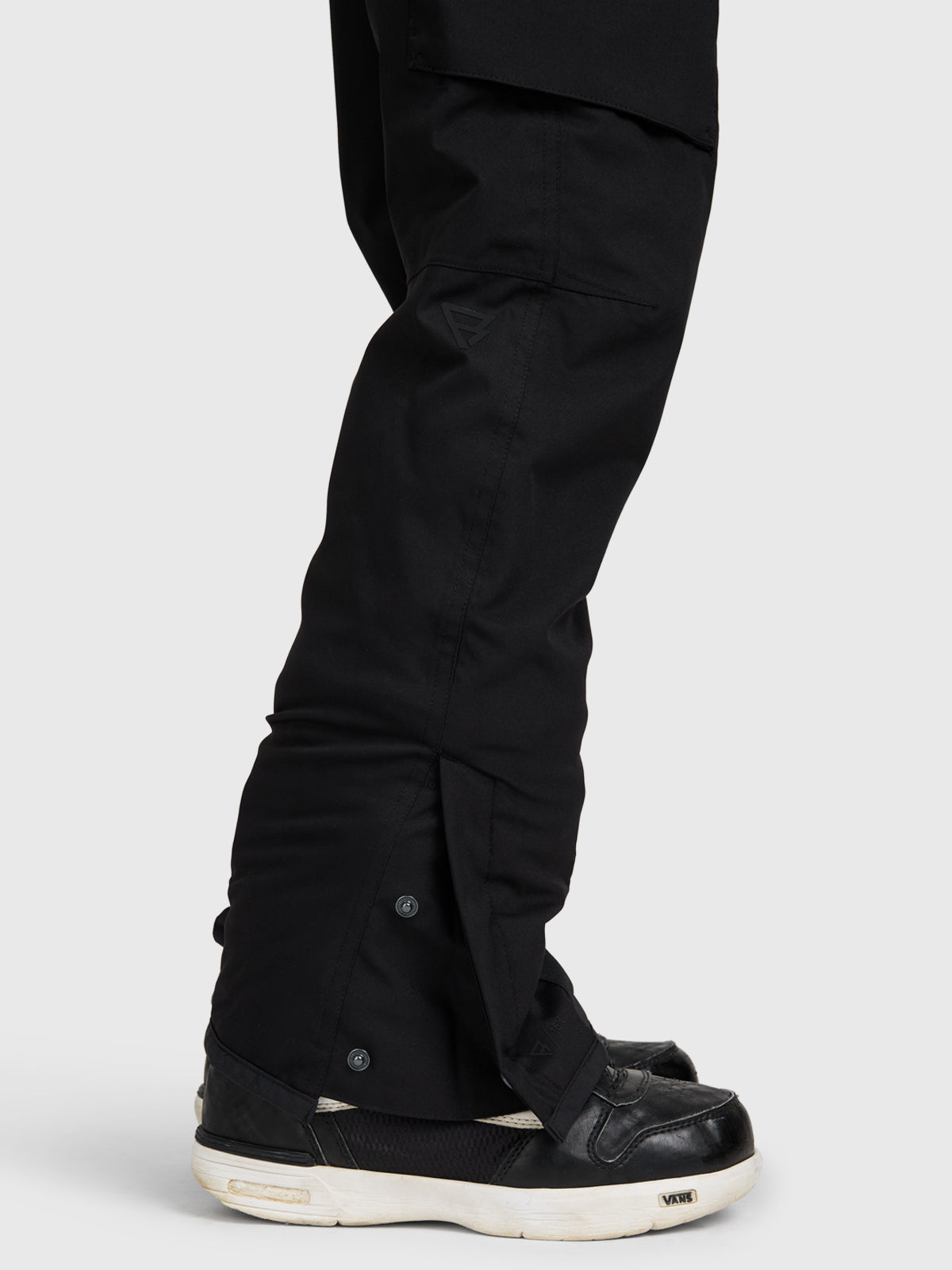 Footraily-Cargo Boys Snow Pants | Black