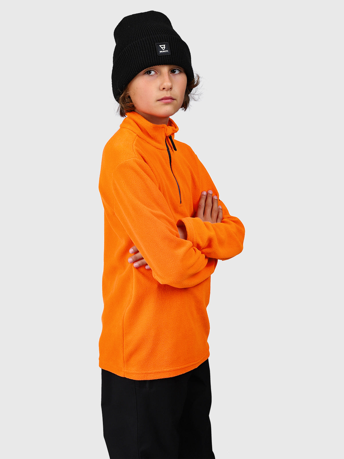 Tenny Boys Snow Fleece | Pumpkin