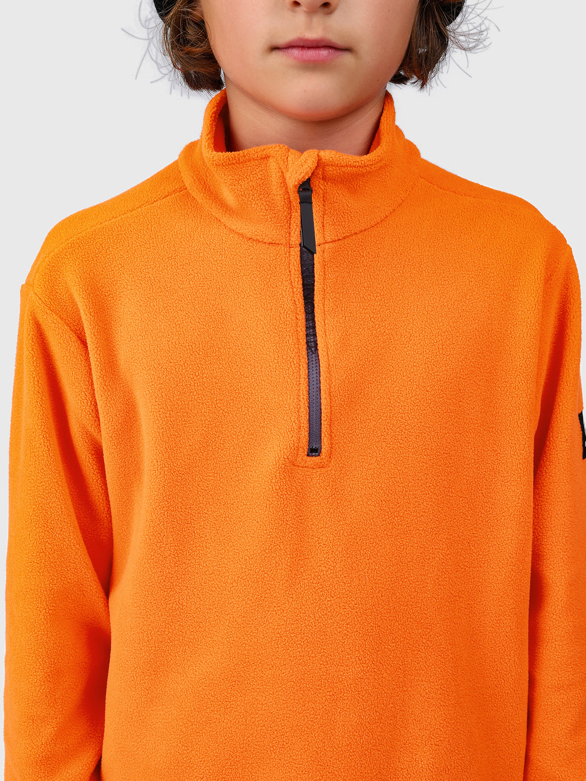 Tenny Boys Snow Fleece | Pumpkin
