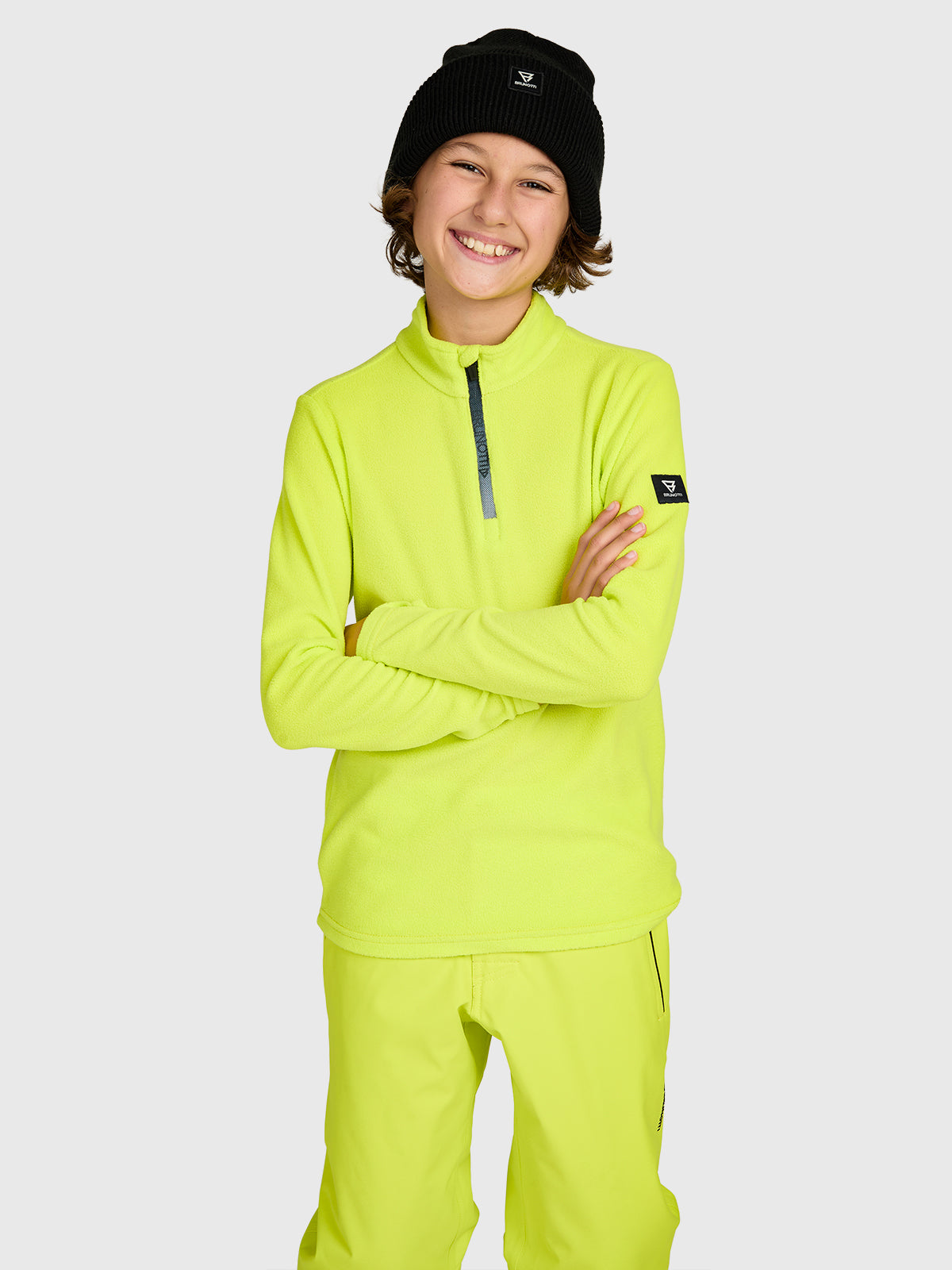 Tenny Boys Snow Fleece | Acid Lime