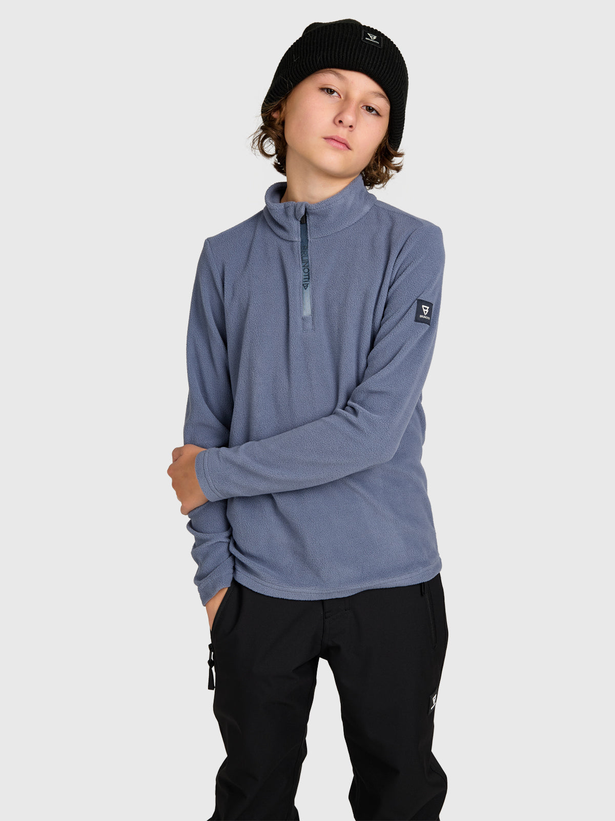 Tenny Boys Snow Fleece | Grey Sky
