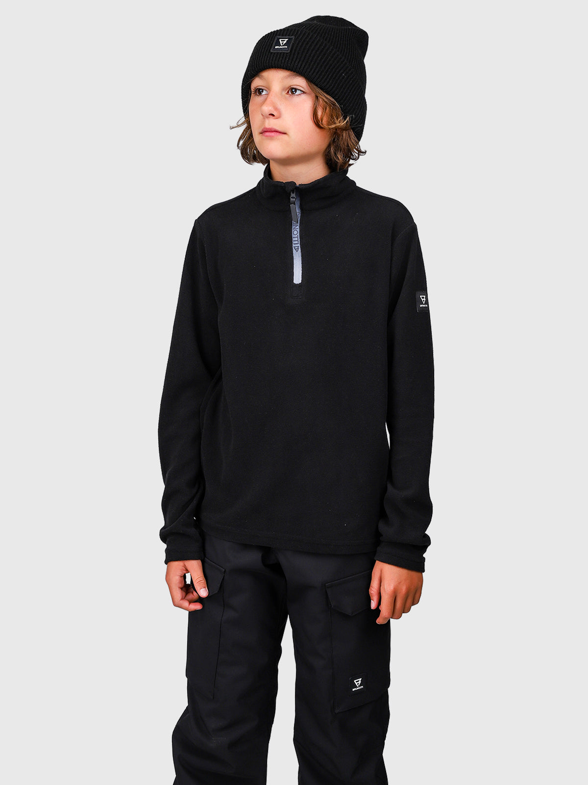 Tenny Boys Snow Fleece | Black