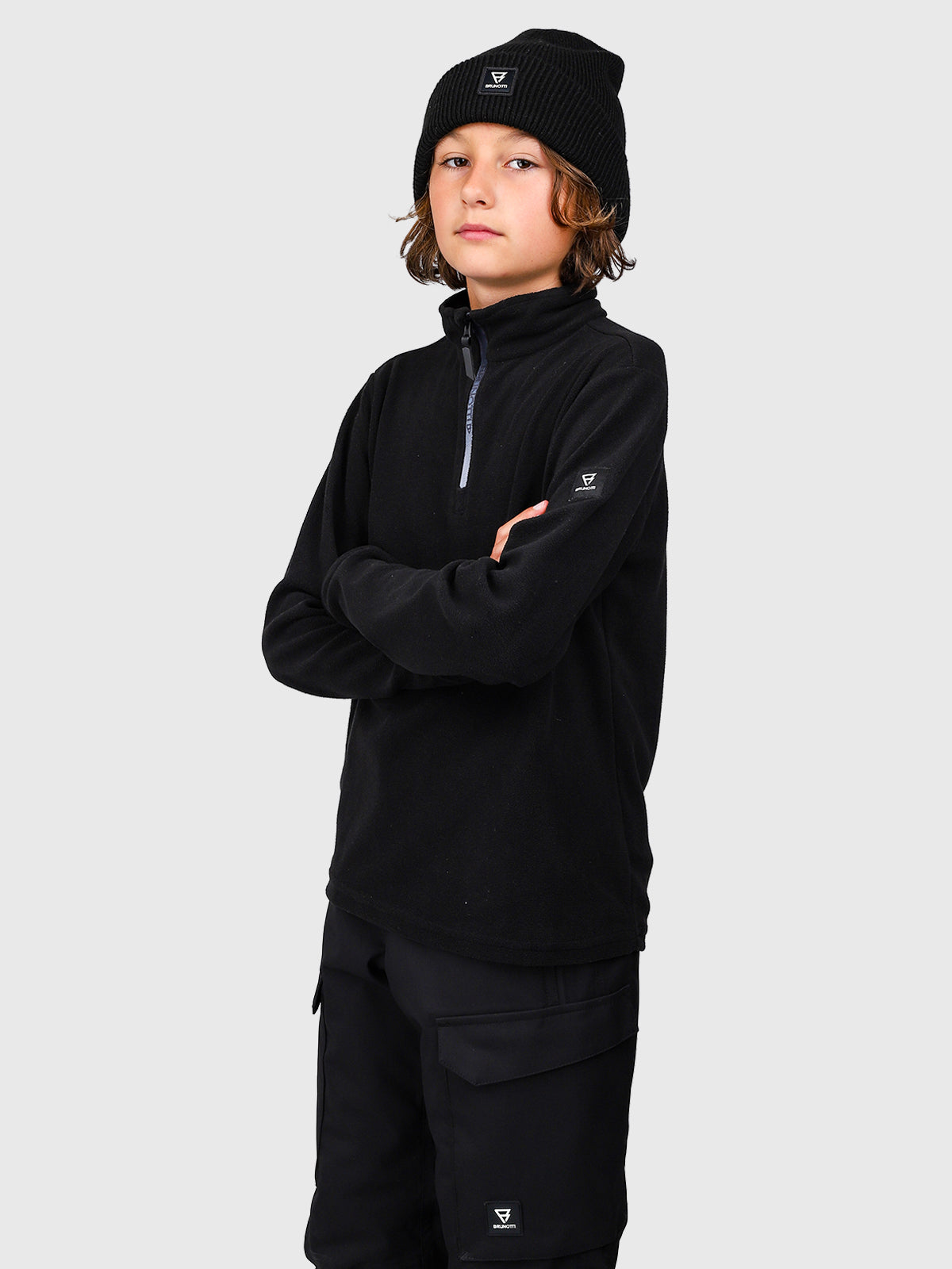 Tenny Boys Snow Fleece | Black