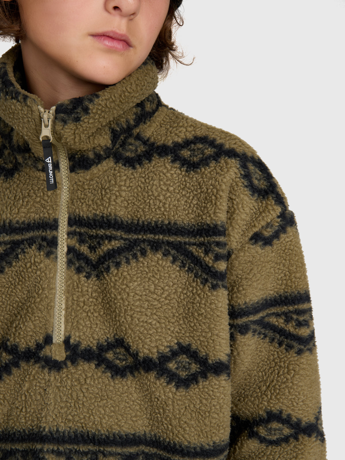 Kennety Boys Urban Fleece | Dusky Green