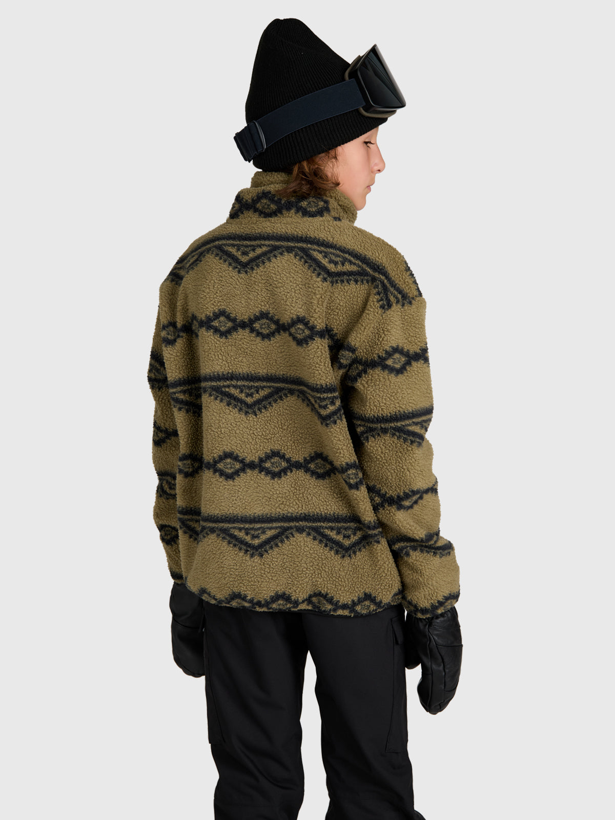 Kennety Boys Urban Fleece | Dusky Green