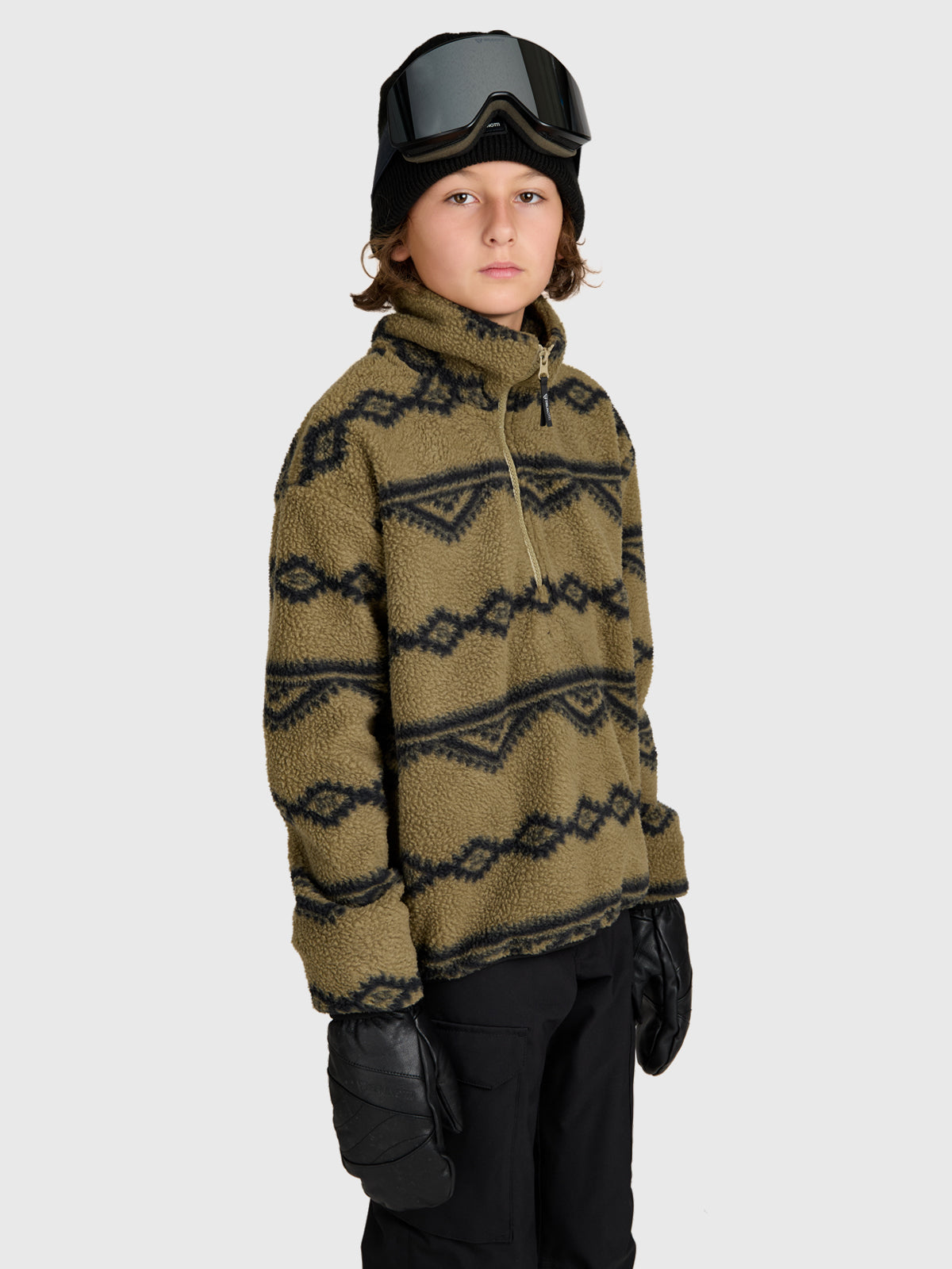 Kennety Boys Urban Fleece | Dusky Green