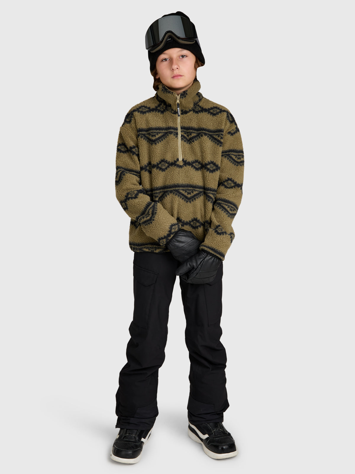 Kennety Boys Urban Fleece | Dusky Green