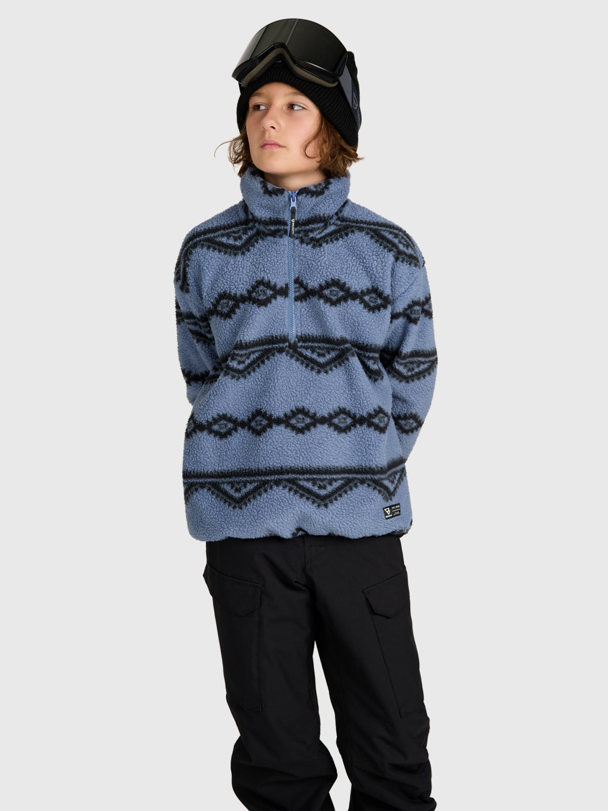 Kennety Boys Urban Fleece | Flint Stone