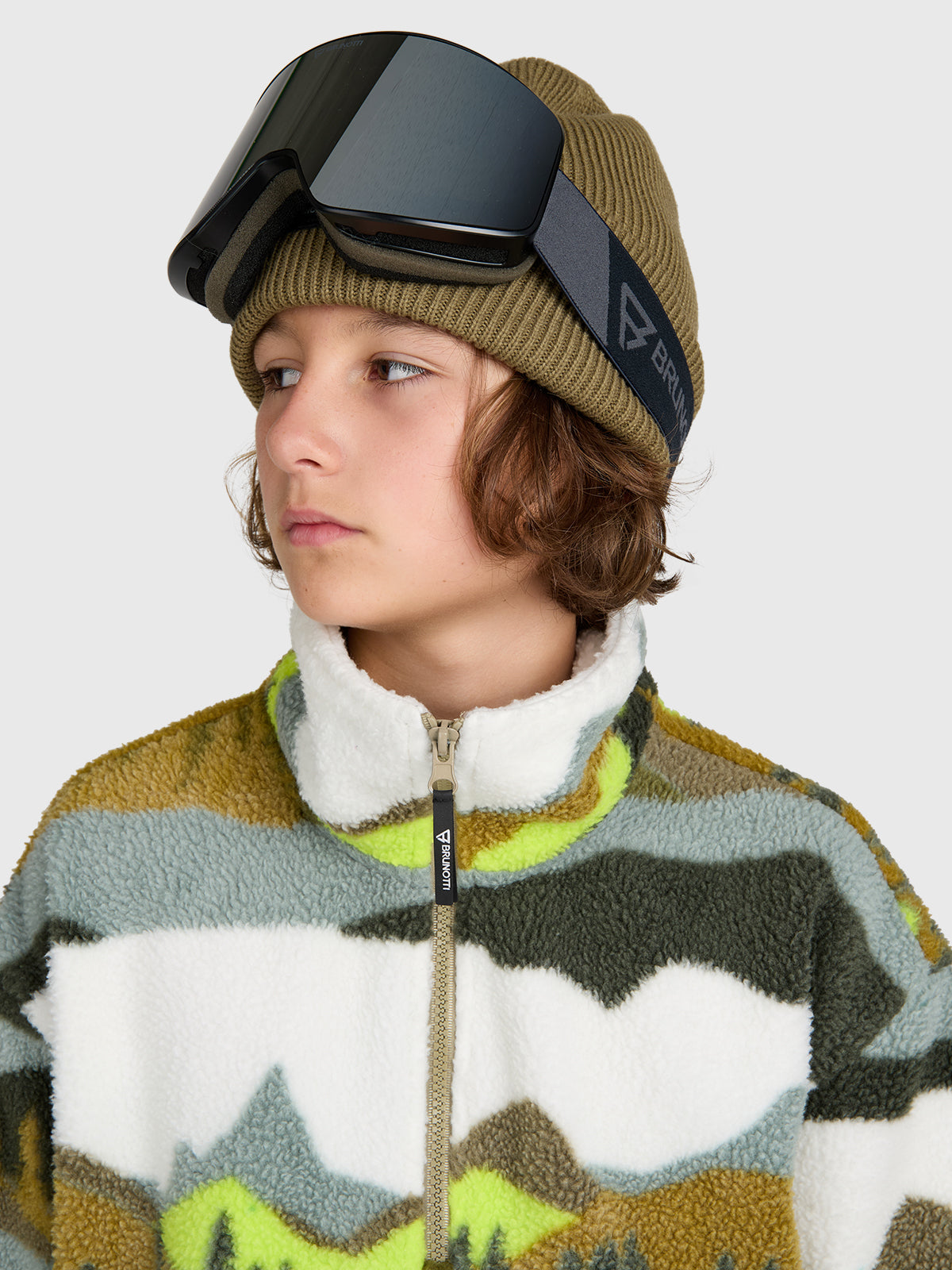 Reggios Boys Urban Fleece | Dusky Green