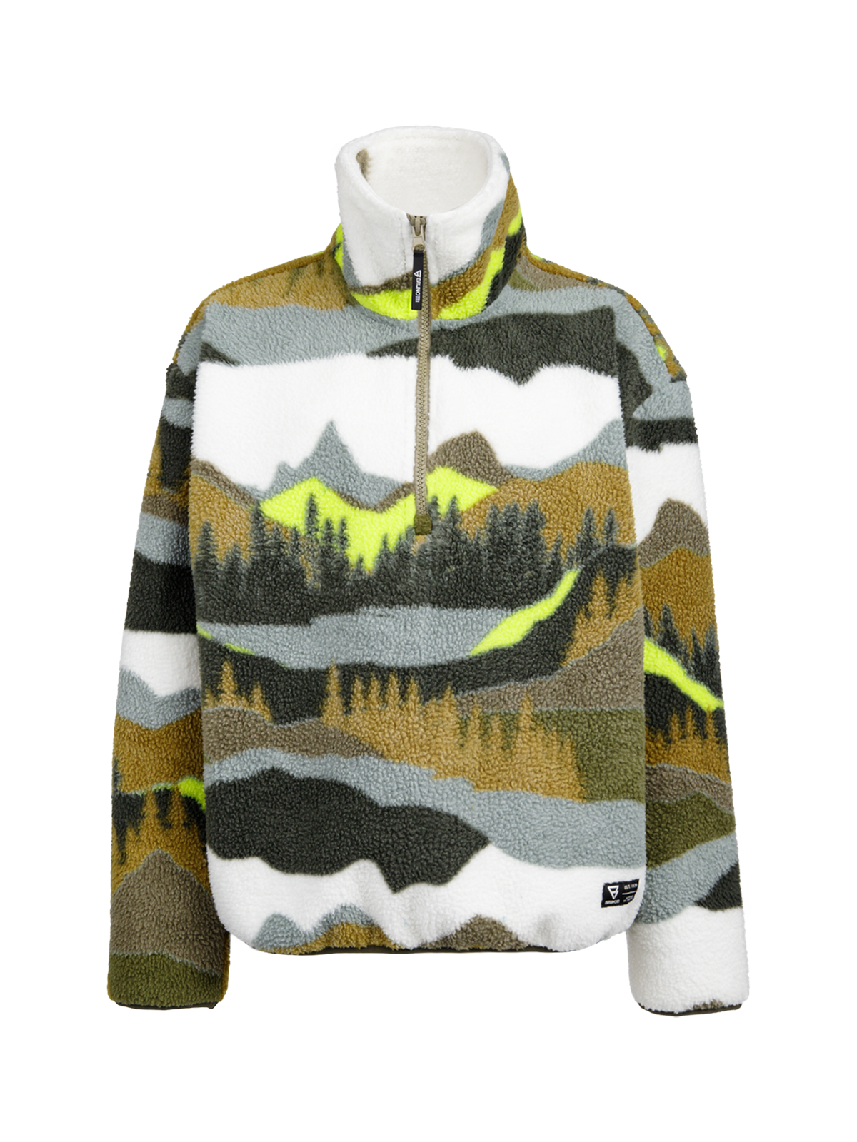 Reggios Boys Urban Fleece | Dusky Green