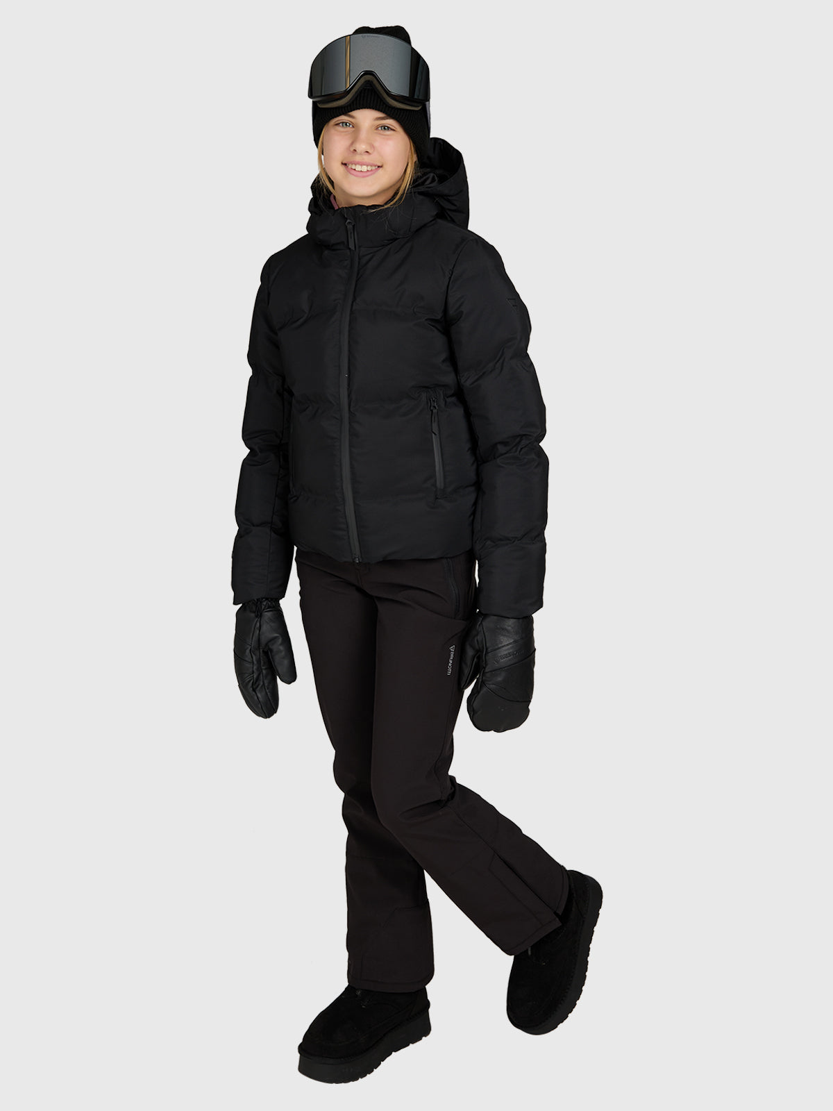 Eriny Girls Snow Jacket | Black