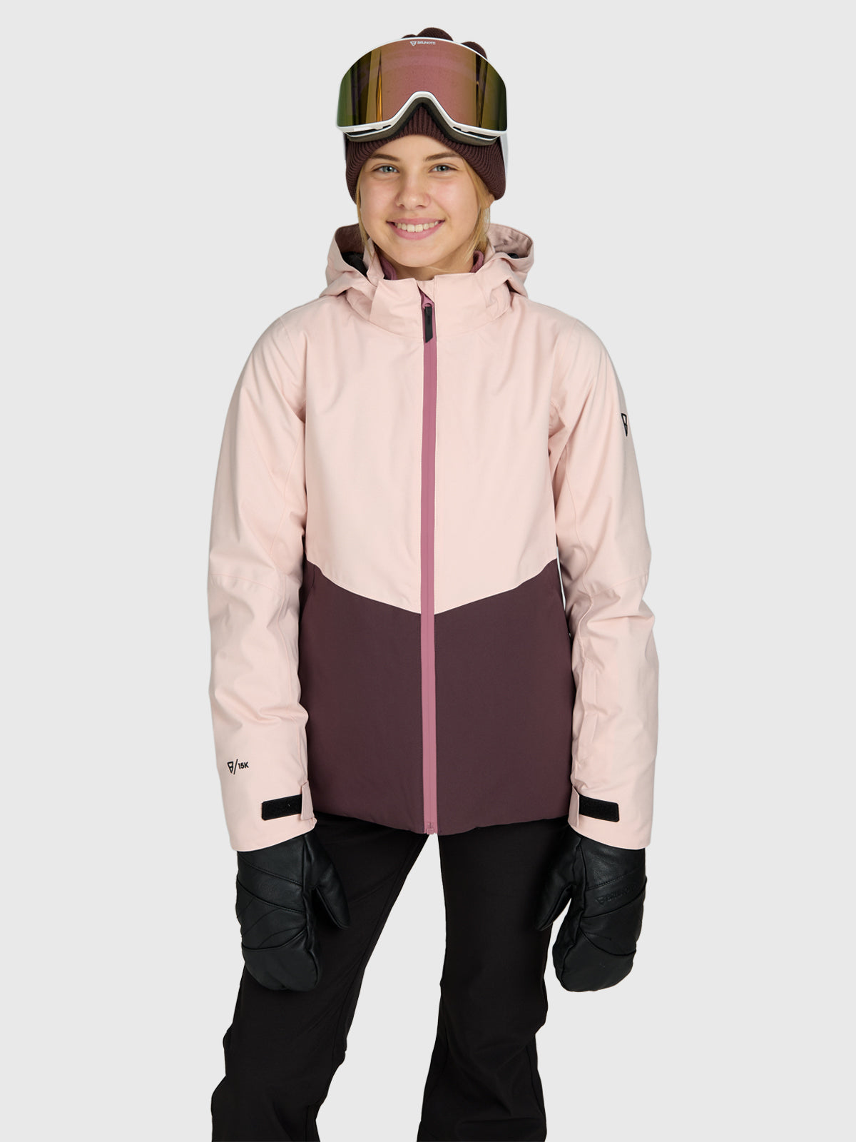 Sundy Girls Snow Jacket | Sepia Rose