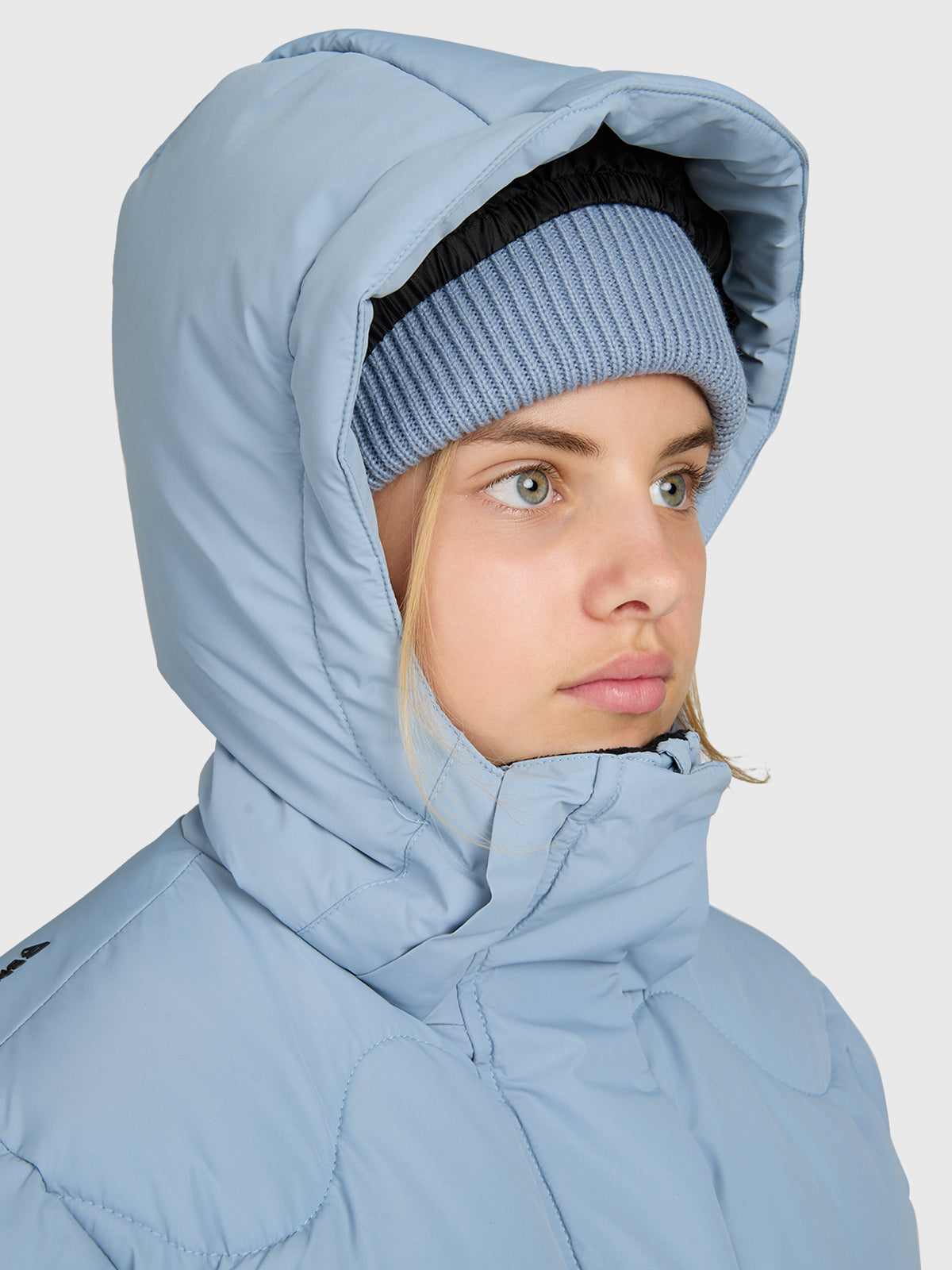 Tidy Girls Snow Jacket | Pale Blue