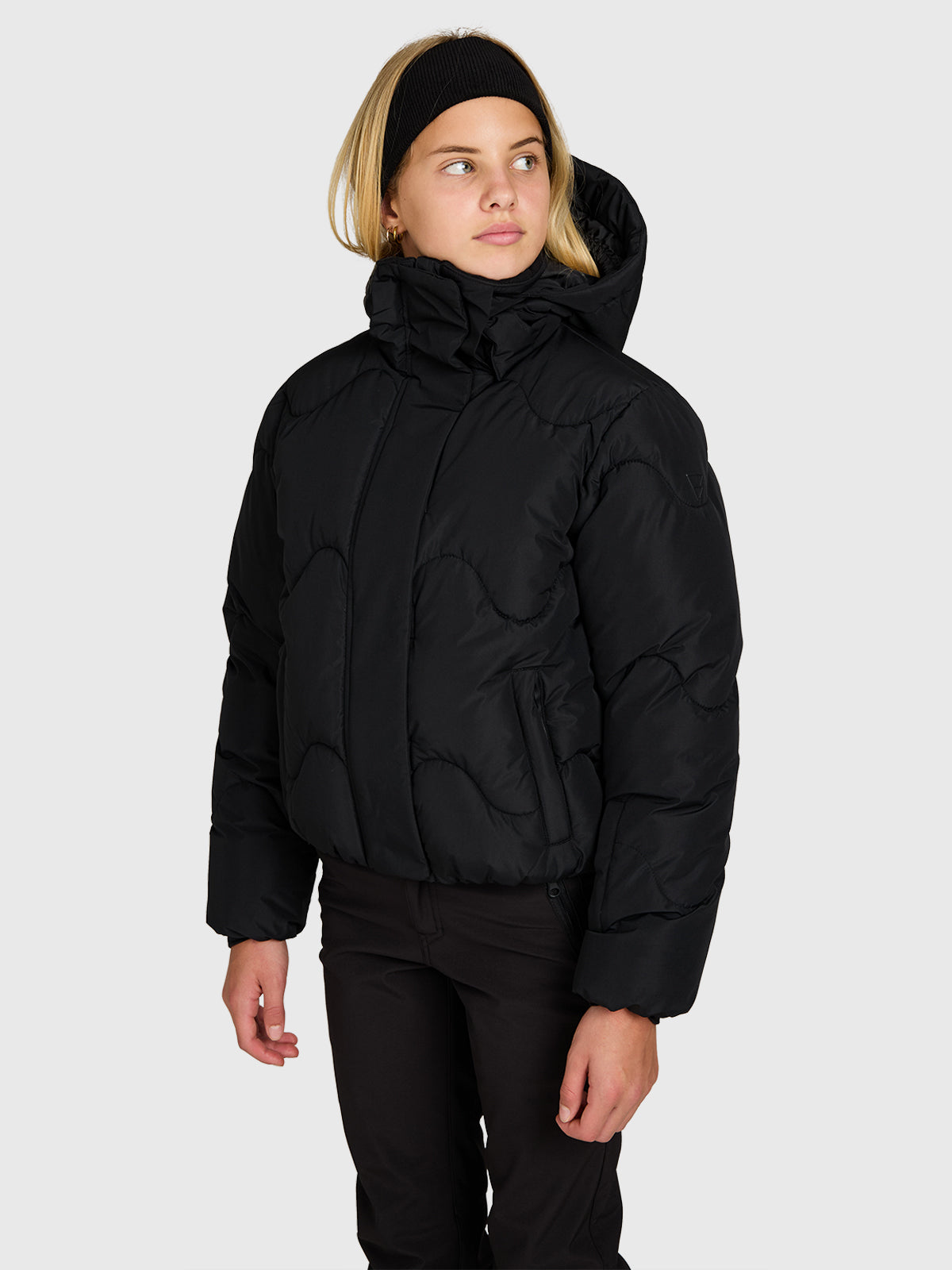 Tidy Girls Snow Jacket | Black