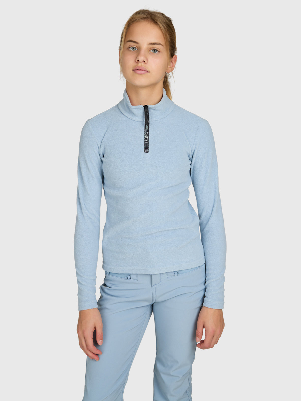 Mismy Girls Snow Fleece | Pale Blue