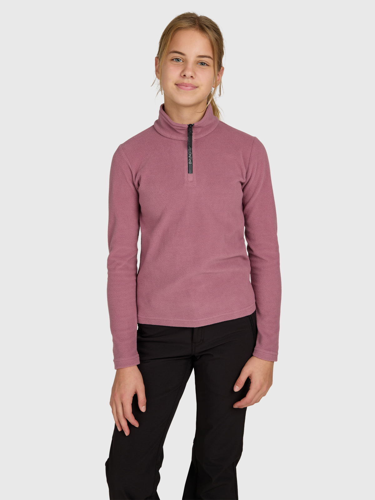 Mismy Girls Snow Fleece | Wistful Mauve